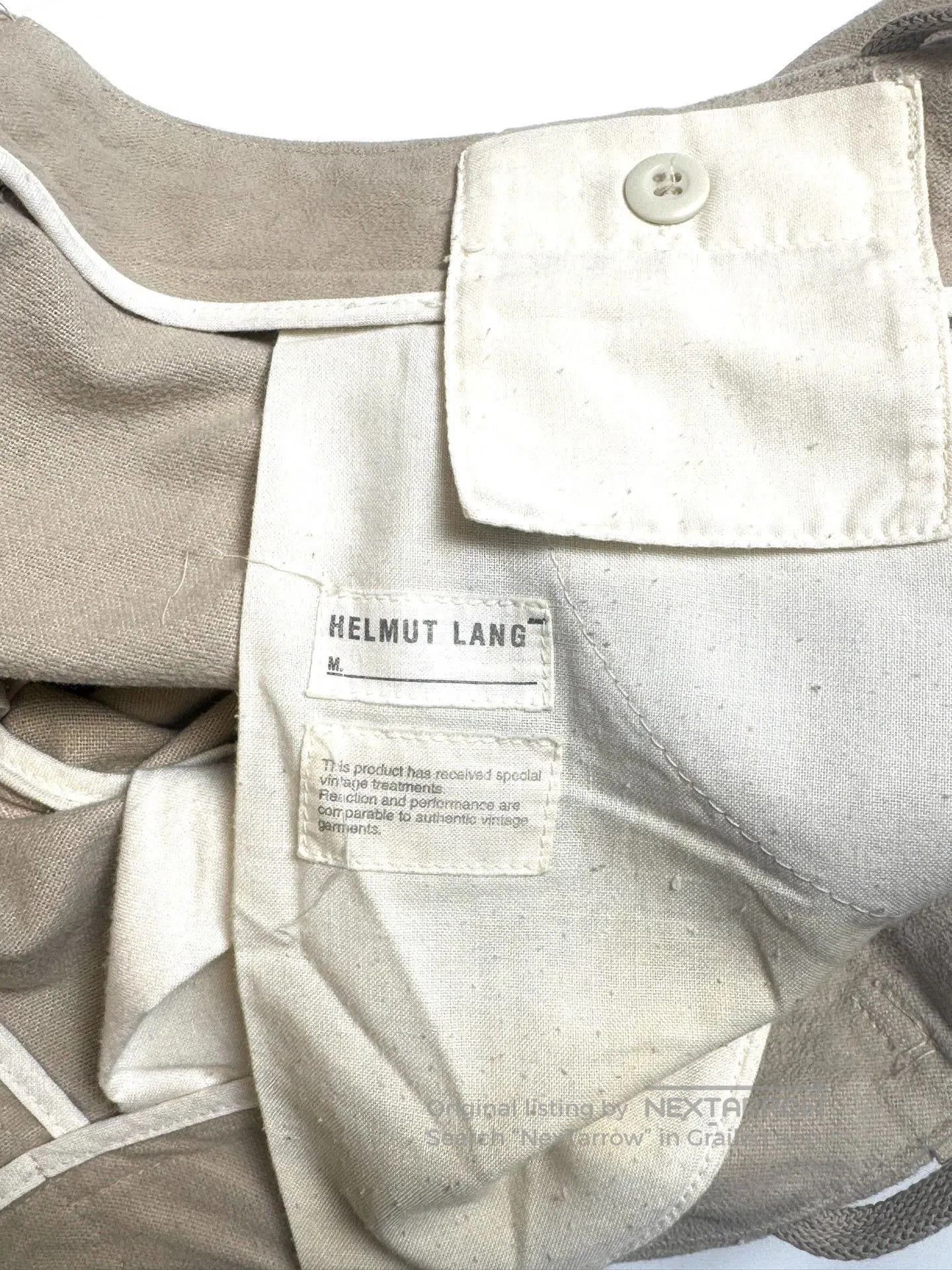 Helmut Lang Helmut Lang 1999 Moleskin Astro Zip Pants. Size US 26 / EU 42 - 8 Thumbnail