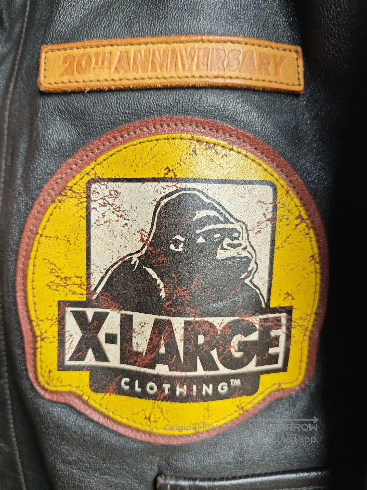TOYS McCOY Toys McCoy x XLARGE A2 Leather Jacket. Size US XL / EU 56 / 4 - 4 Thumbnail