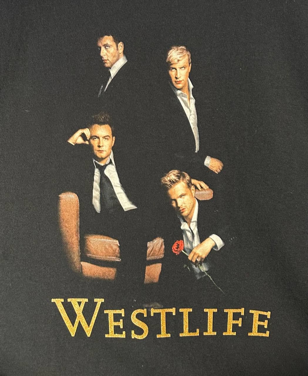 Band Tees × Gildan WESTLIFE The Love Tour 2007 T-Shirt Size US L / EU 52-54 / 3 - 4 Thumbnail