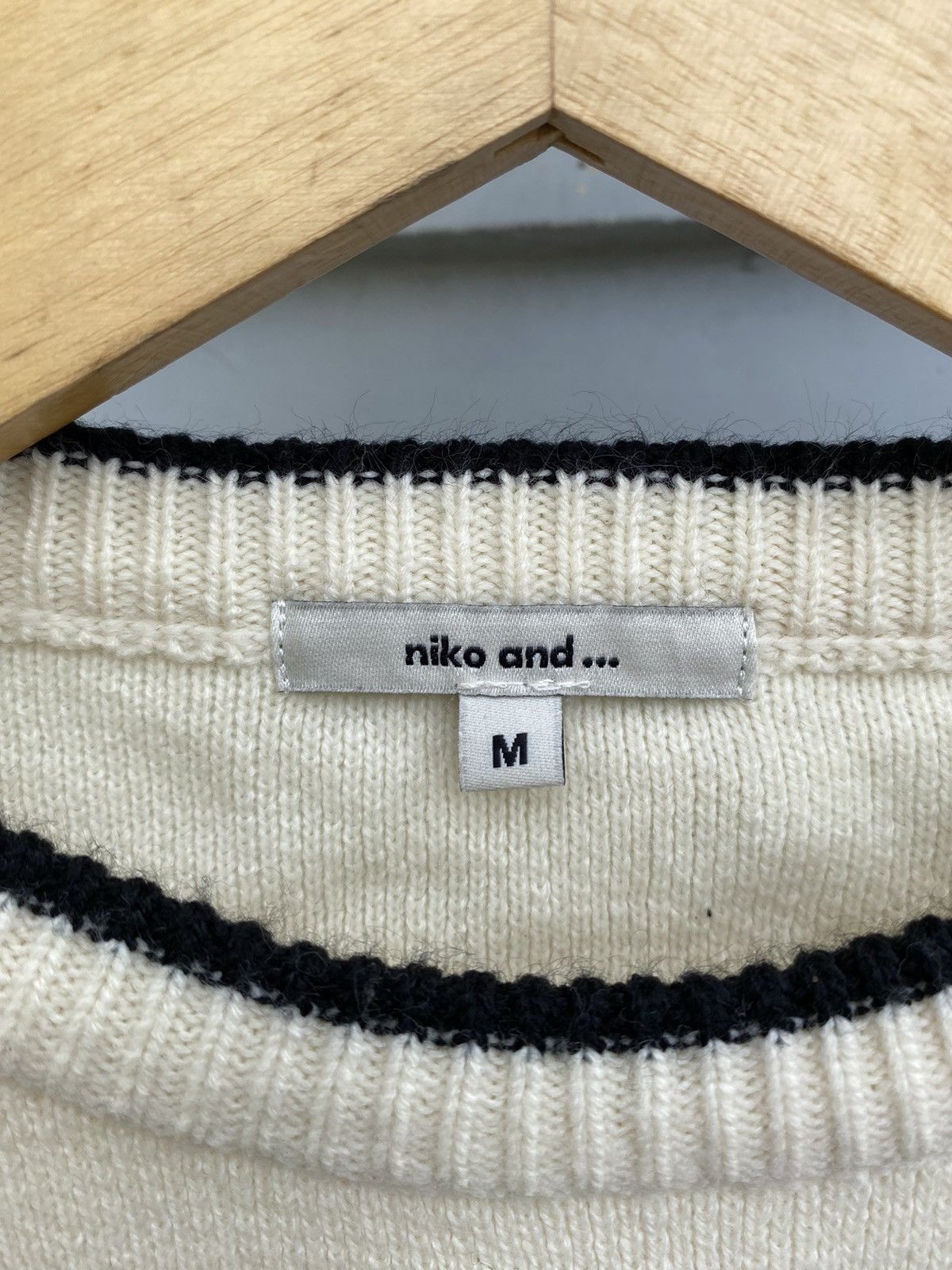 Japanese Brand niko and … Knitted Warm Oversized Sweater Japanese Style Size US M / EU 48-50 / 2 - 8 Thumbnail
