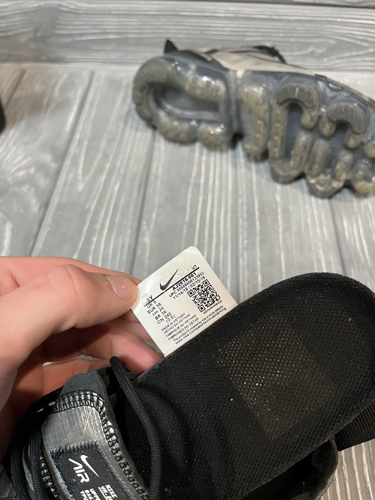 Nike Women's Nike Air Vapormax sneakers 2019 gray aj2616-001 Size US 7.5 / IT 37.5 - 6 Thumbnail