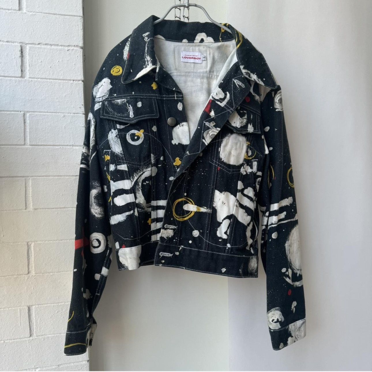 Charles Jeffrey LOVERBOY Multicolored denim jacket Size S / US 4 / IT 40 - 1 Thumbnail
