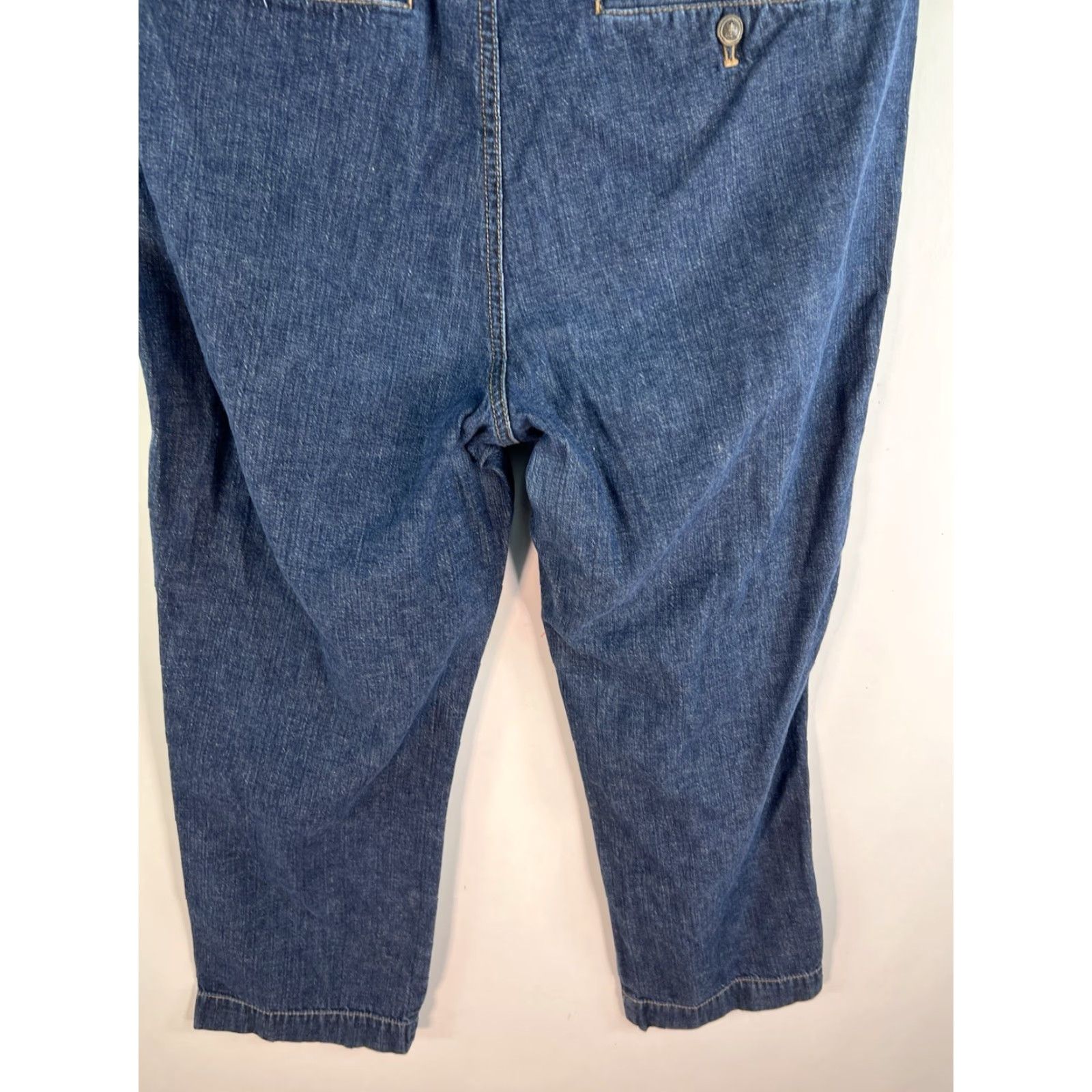 Ralph Lauren Lauren Ralph Lauren Women's Jeans Size 12 Blue Mid-Rise Straight 26in Inseam 90s Preppy Size 34" / US 12 / IT 48 - 7 Thumbnail