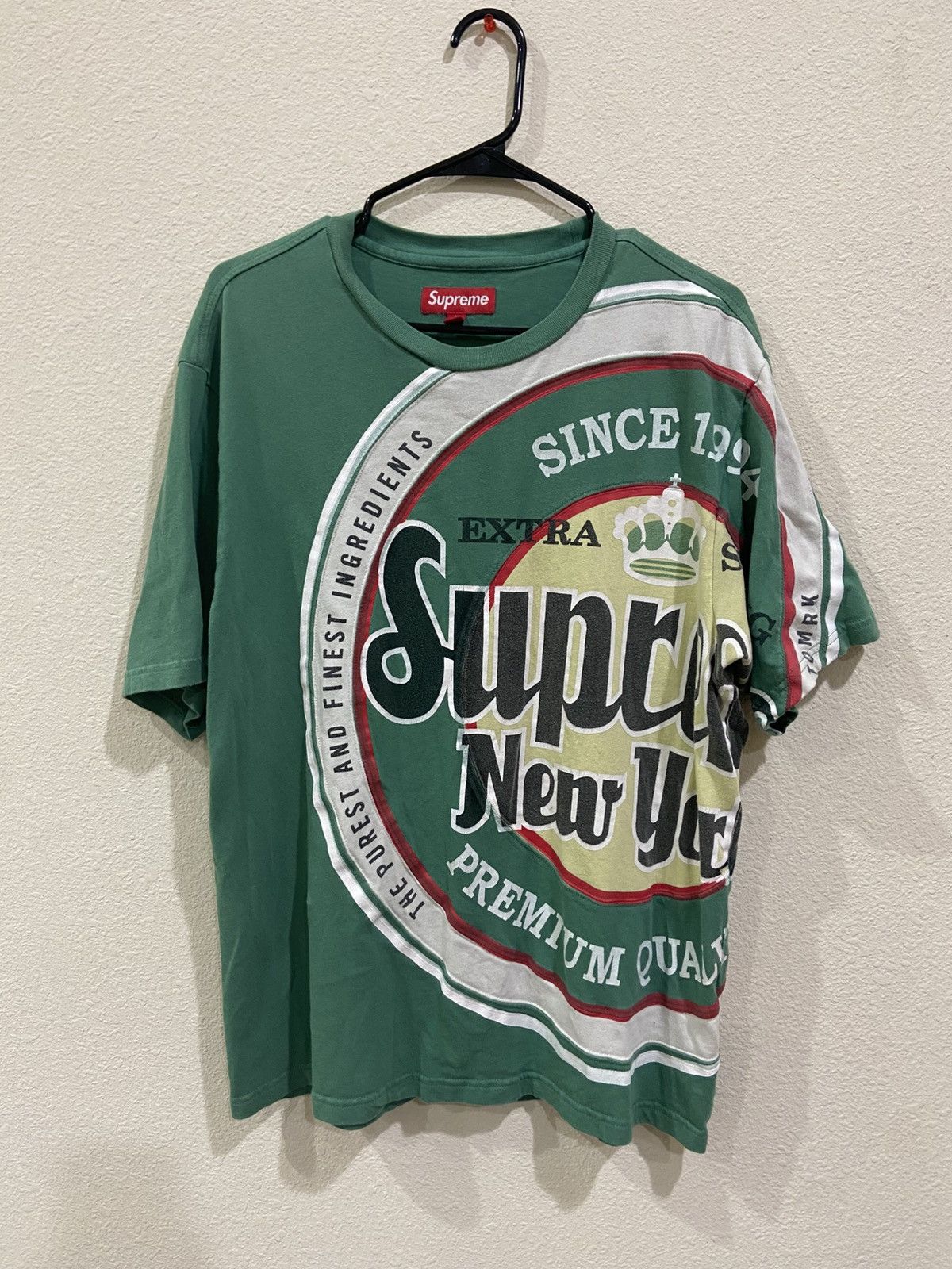 Champion × Supreme Supreme Champion Chrome S/S top | Grailed