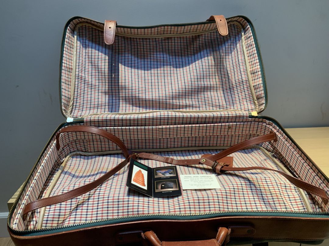 Other Vintage Tanner Krolle London Canvas & Bridle Leather Bag Size ONE SIZE - 7 Thumbnail