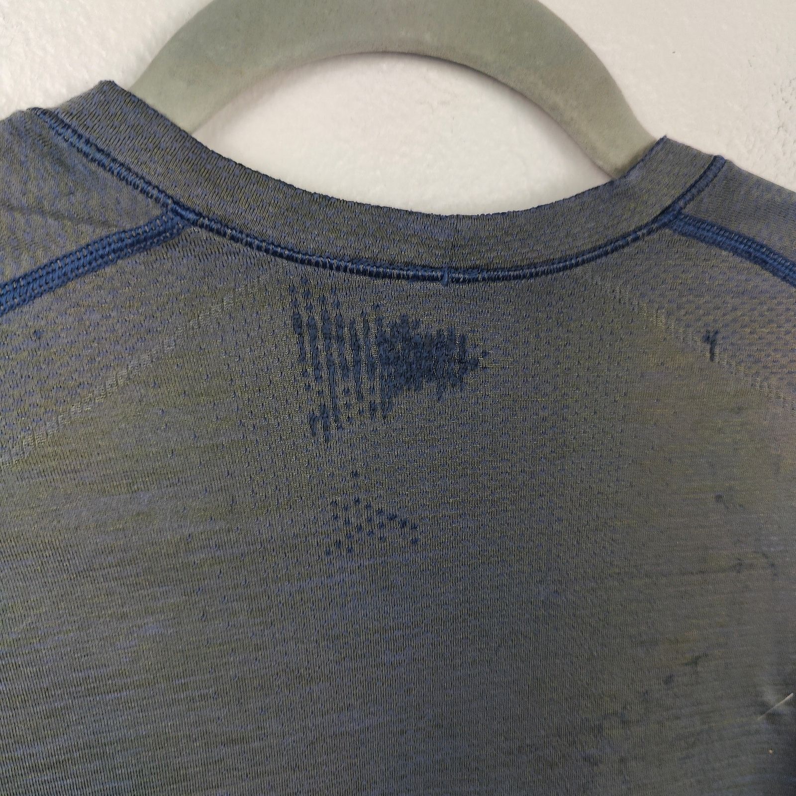 Lululemon Lululemon Metal Vent Tech Tee Mens Medium Blue Heather Size US M / EU 48-50 / 2 - 7 Thumbnail