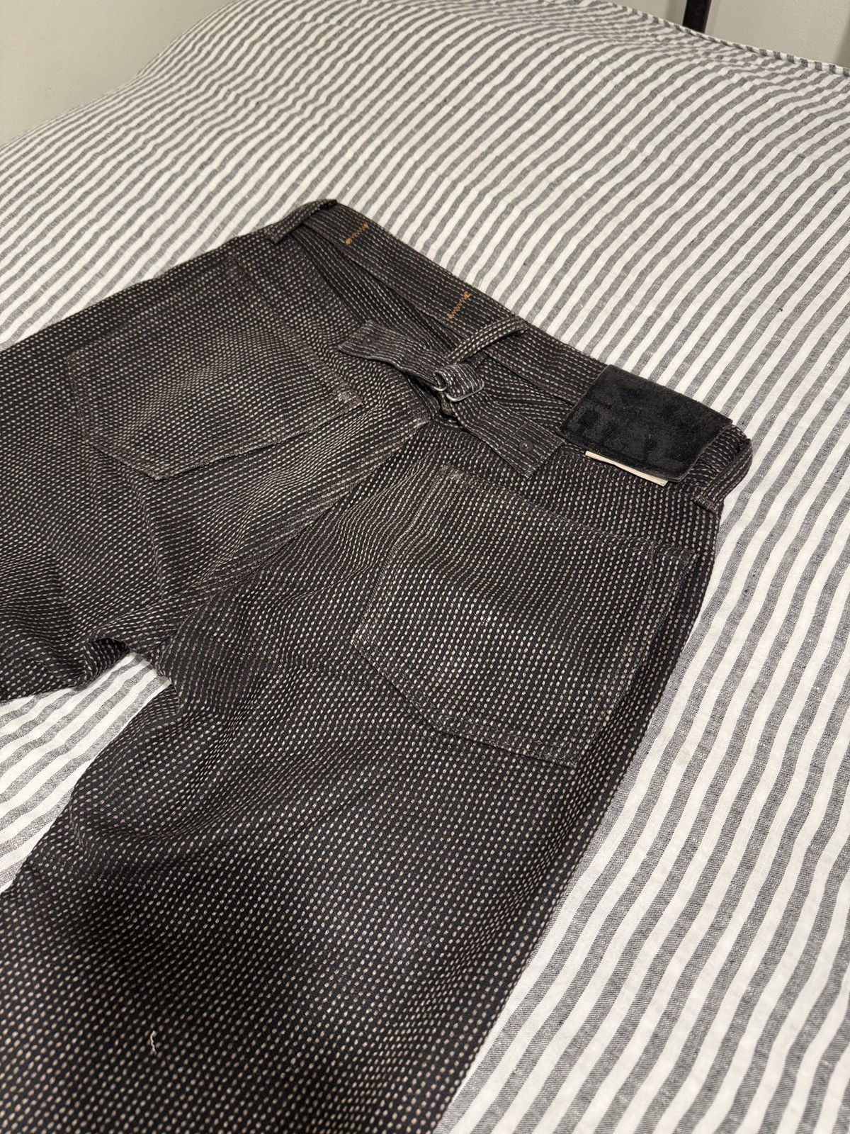 Kapital Kapital Mud Dye Sashiko Denim Jeans Size US 32 / EU 48 - 7 Thumbnail
