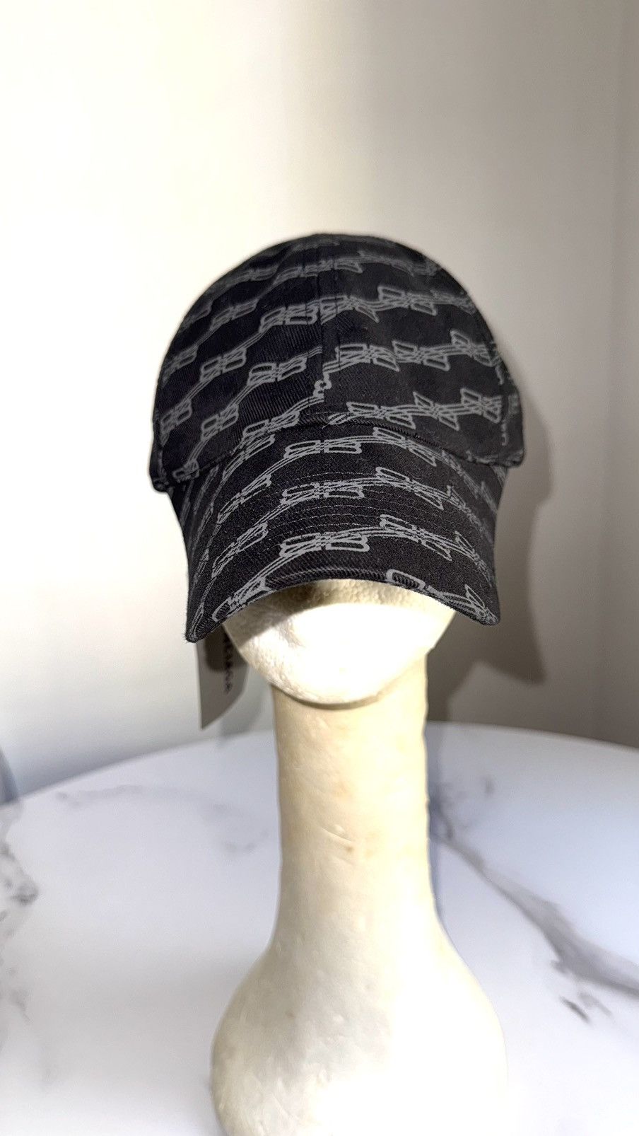 Balenciaga Balenciaga BB Monogram Cap Black L Size ONE SIZE - 3 Thumbnail