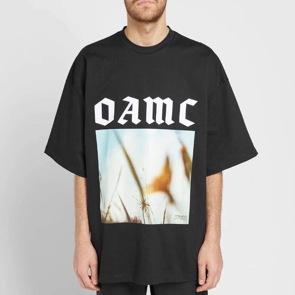 Oamc o1mle1124 Aurora Short Sleeve T-Shirt in Yellow | Grailed