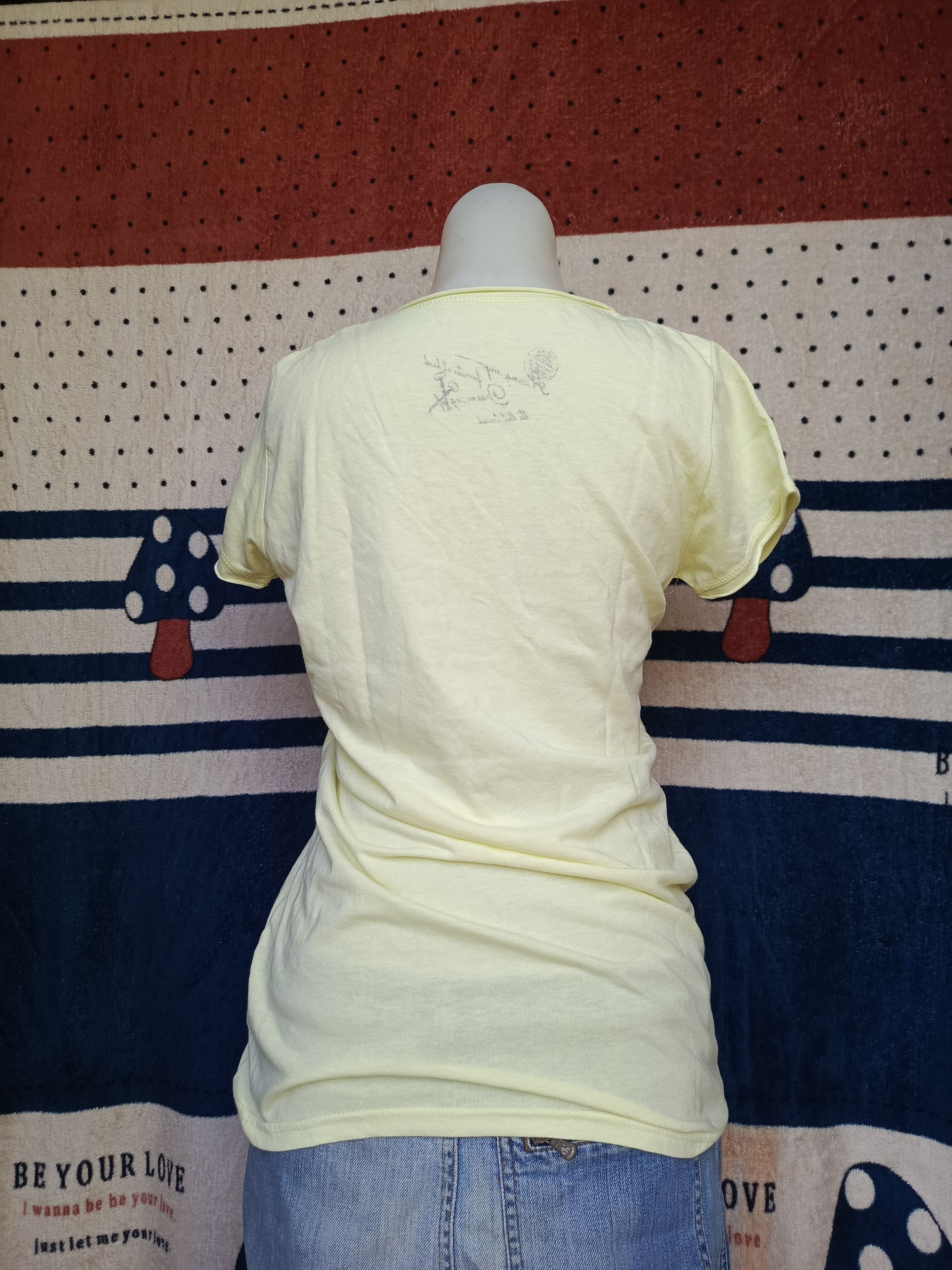 Japanese Brand Art text print t-shirts Size L / US 10 / IT 46 - 3 Thumbnail