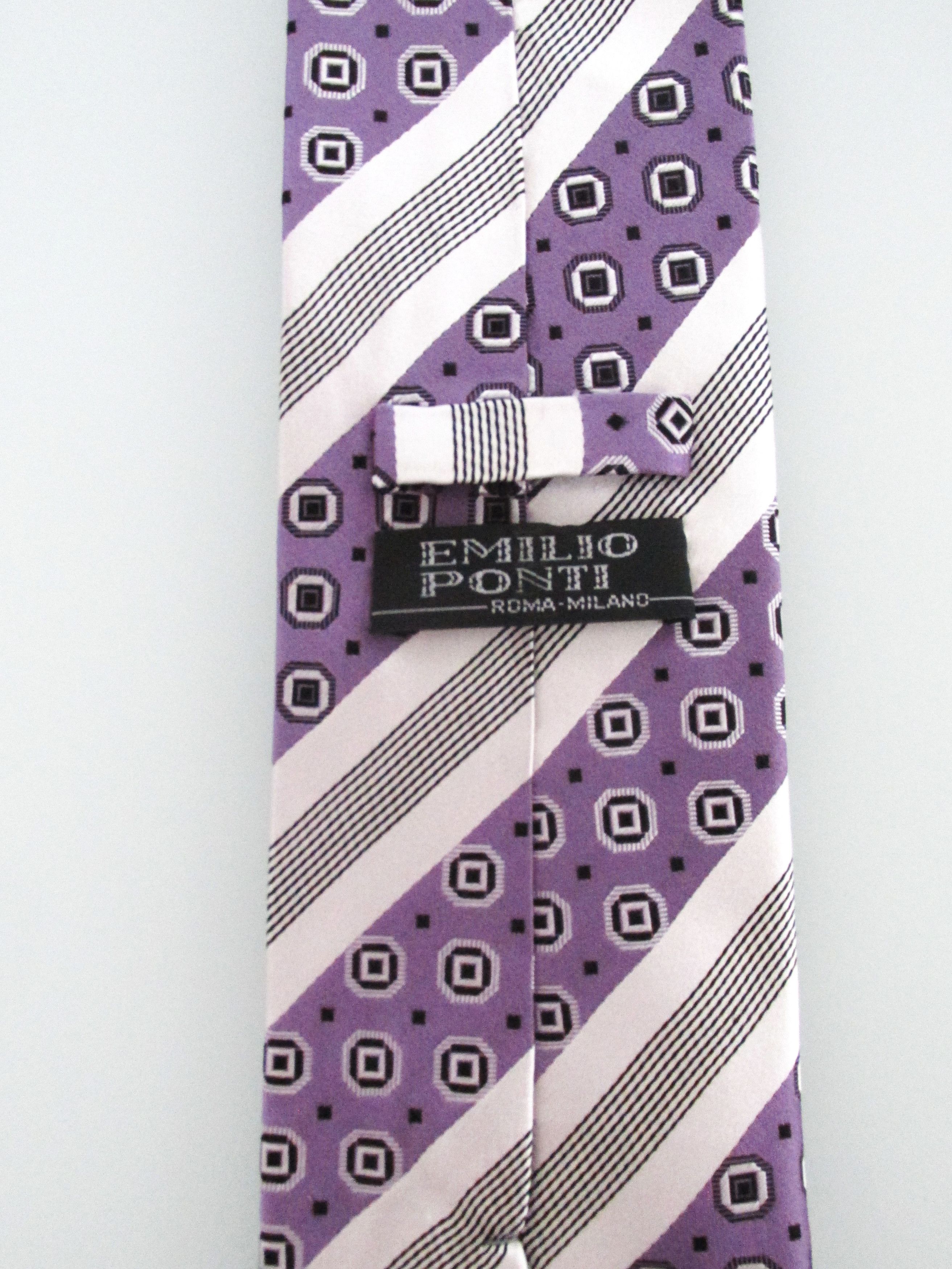 Other Emilio Ponti Men's Silk Tie Size ONE SIZE - 6 Thumbnail