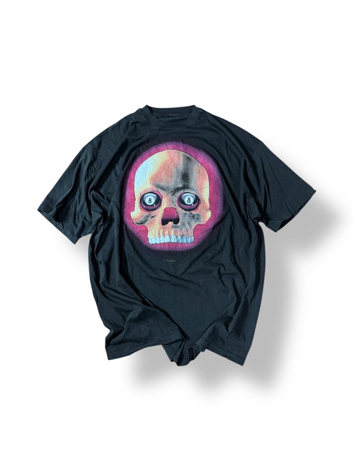 Vintage *RARE* EASYRIDERS EASY RIDERS BIKER SKULL 8 BALL VTG 90s Size US XXL / EU 58 / 5 - 1 Thumbnail