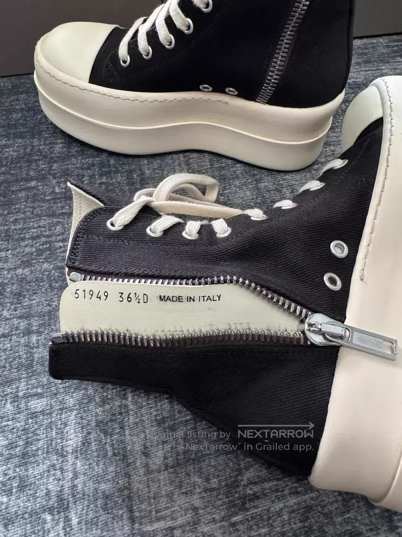 Rick Owens Rick Owens High-top platform sole shoes Size US 6 / IT 36 - 6 Thumbnail