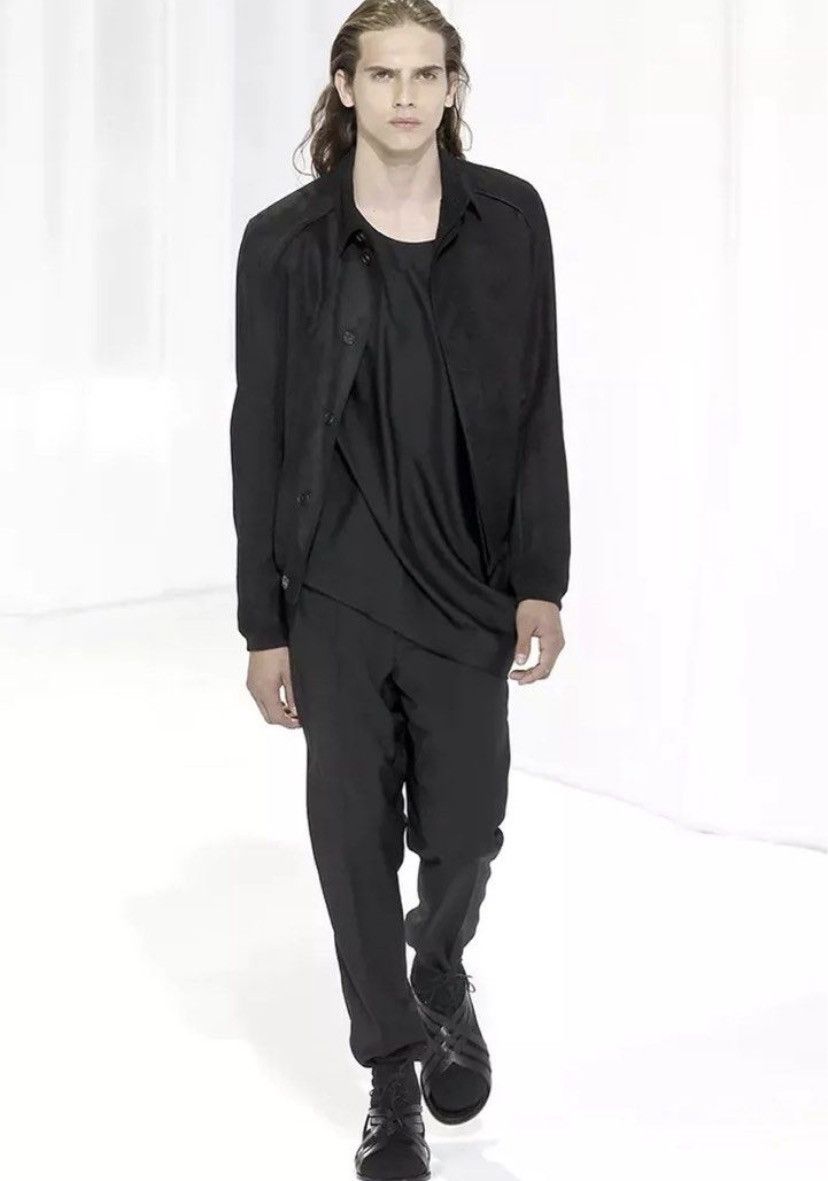 Dior Homme - Kris Van Assche S/S 2011 Asymmetric Shirt in Black, Men's