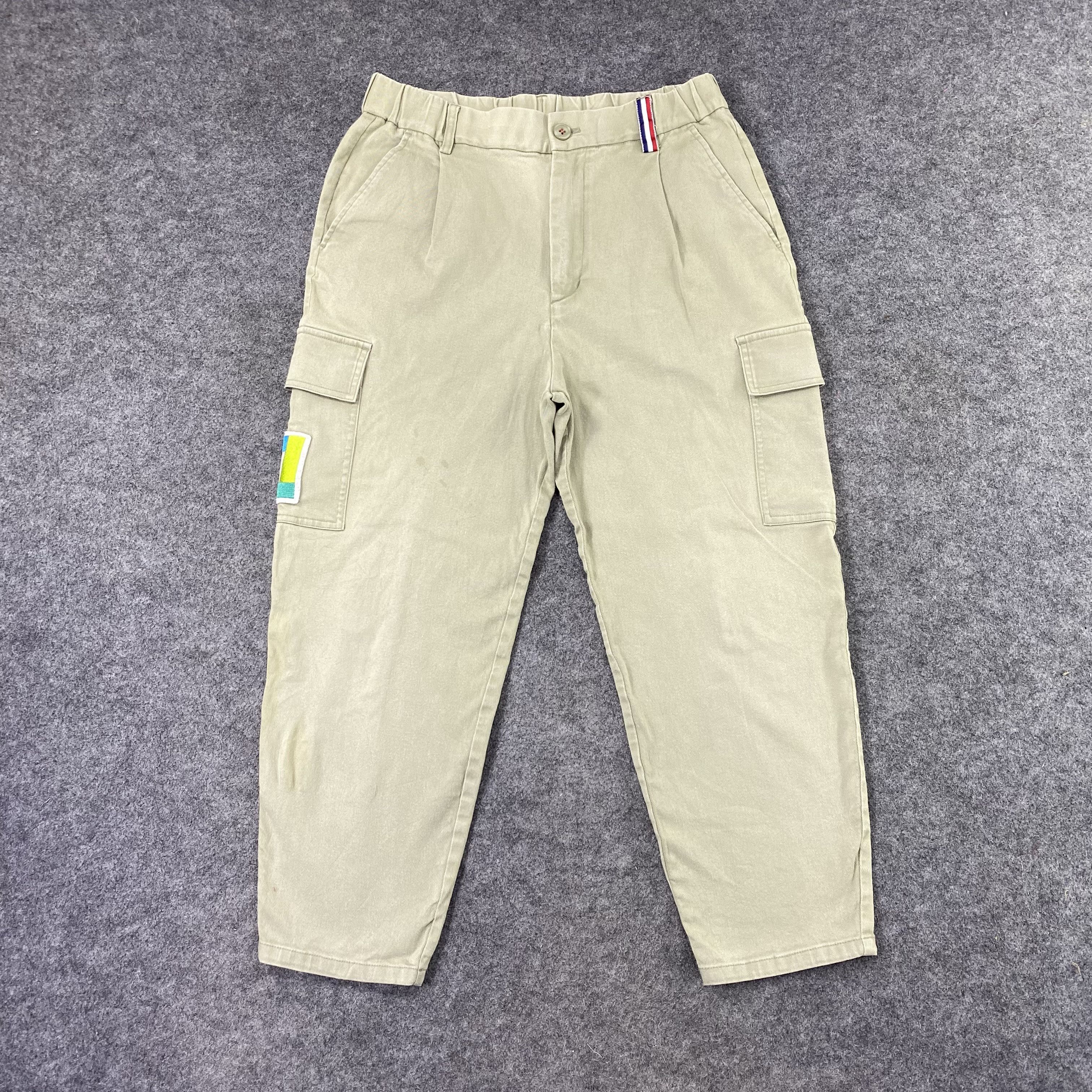 Japanese Brand Person's 3q Cargo Pants -C020 Size US 29 - 1 Thumbnail