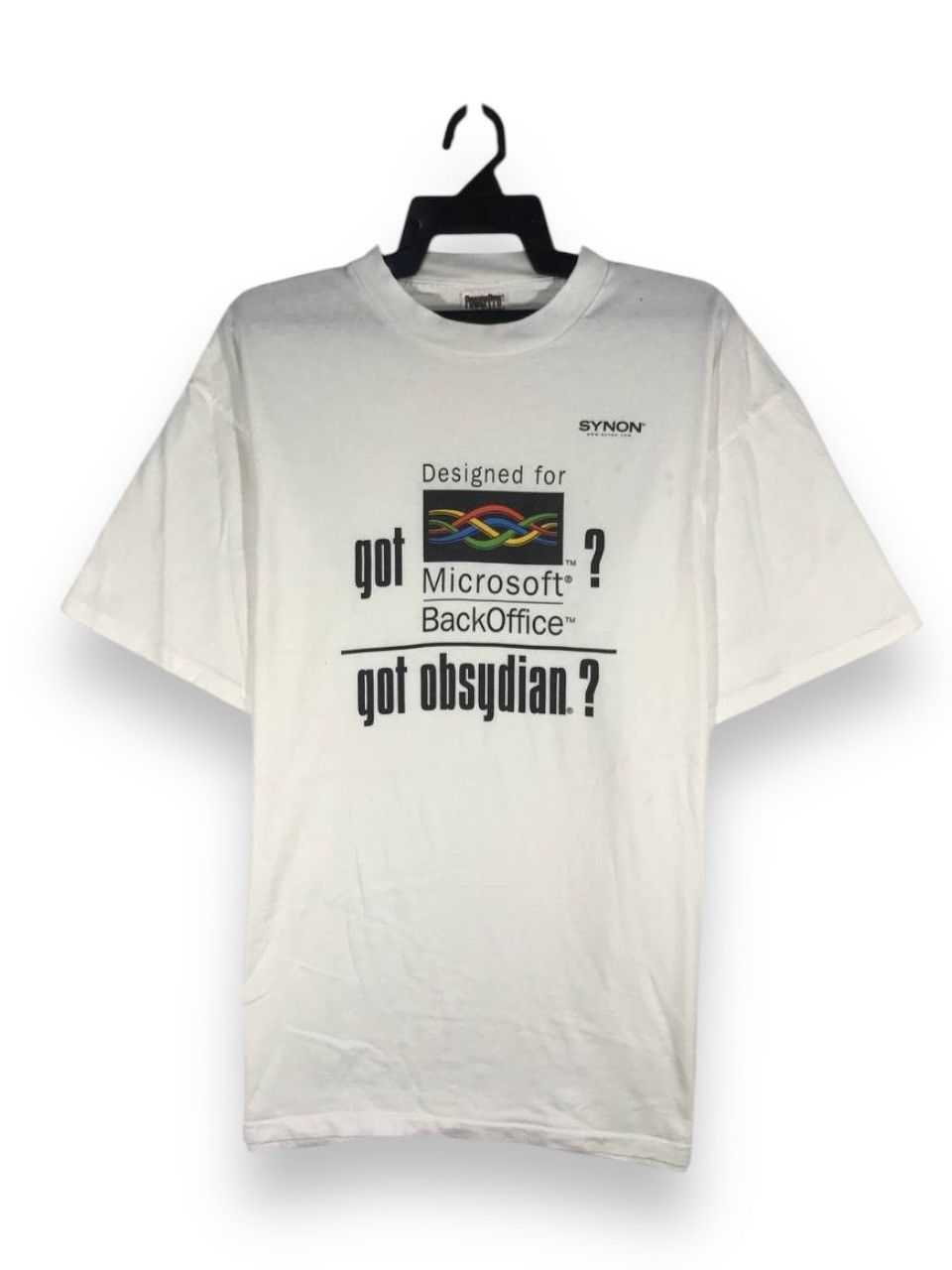 Microsoft × Vintage Vintage microsoft backoffice synon got obsydian Size US XL / EU 56 / 4 - 1 Thumbnail