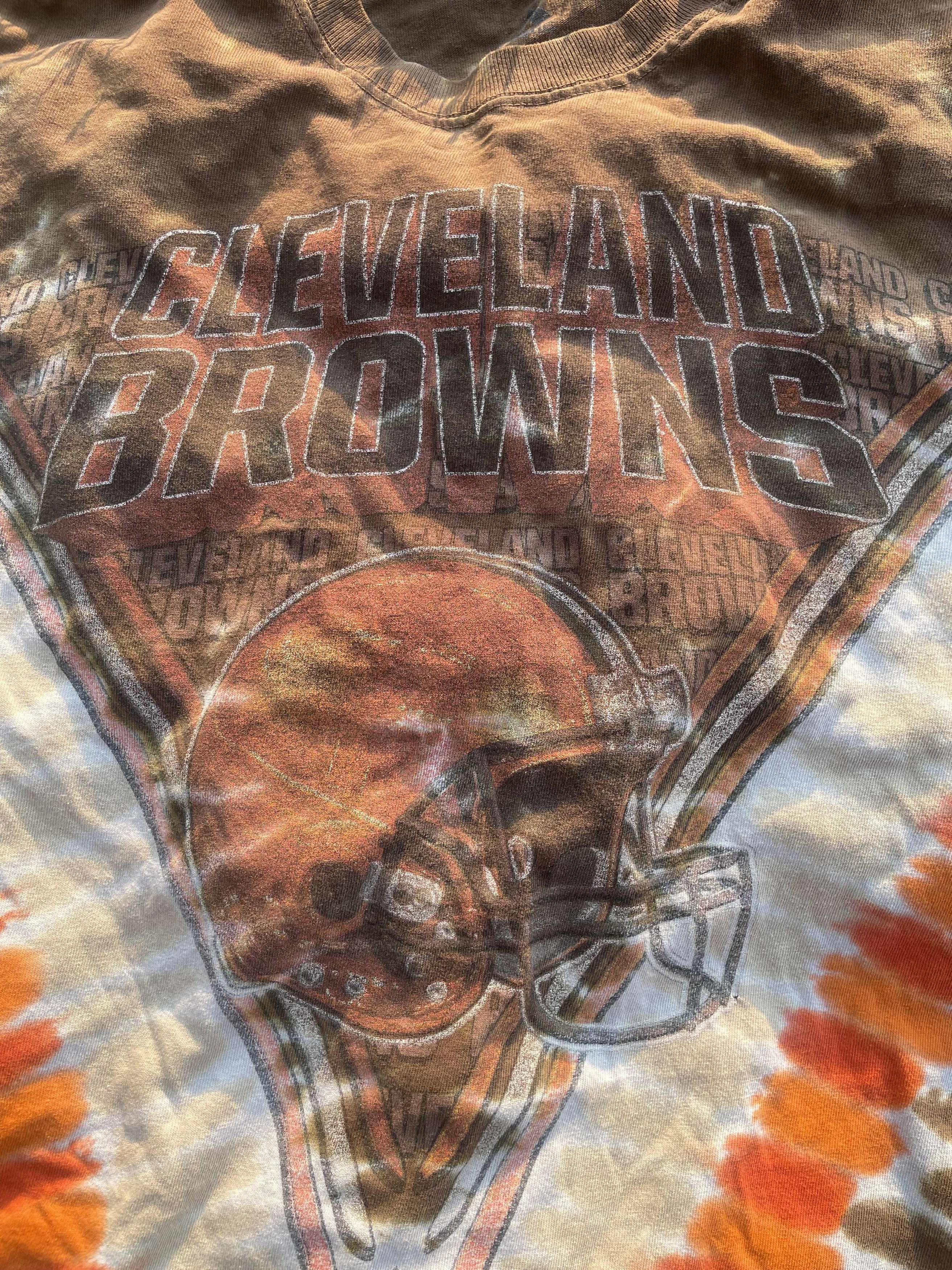 Majestic Cleveland Browns Majestic Tie-Dye Tee Size US L / EU 52-54 / 3 - 3 Thumbnail
