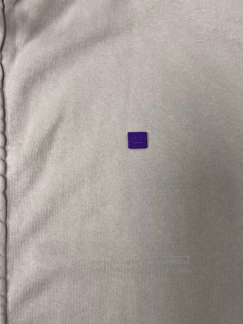 Acne Studios Acne Studios Faded expression zipper hooded sweatshirt Size US XS / EU 42 / 0 - 3 Thumbnail