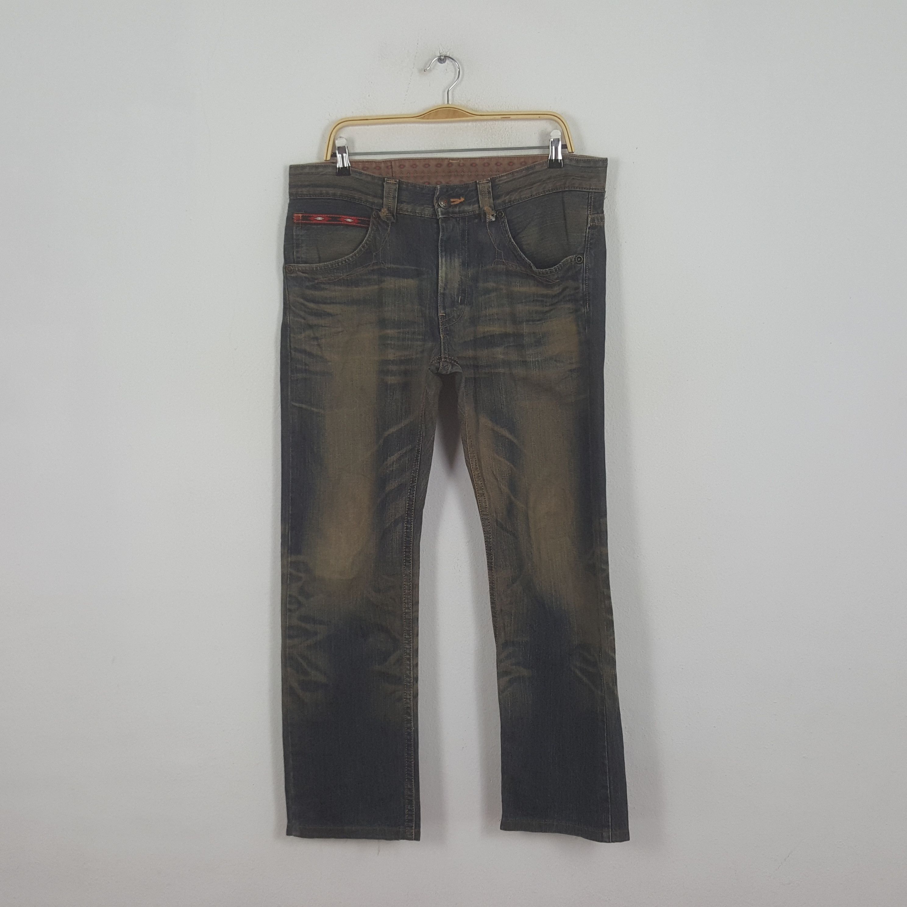 Vintage Edwin Japanese Brand Fading Style Denim Jeans