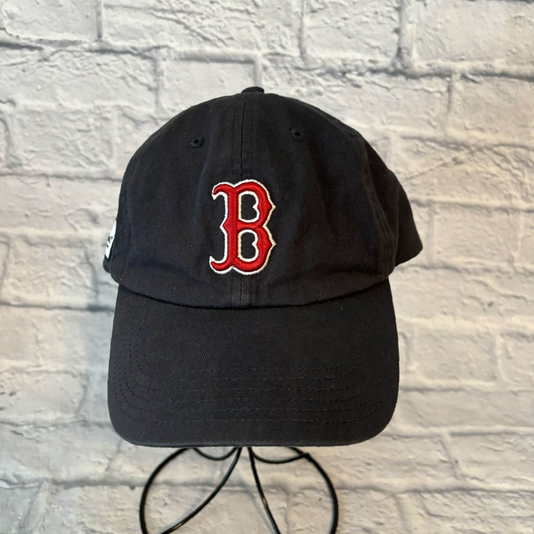 MLB VINTAGE Boston Red Sox Baseball Cap Hat MLB Jimmy Fund Cancer Institute RARE Size ONE SIZE - 4 Thumbnail