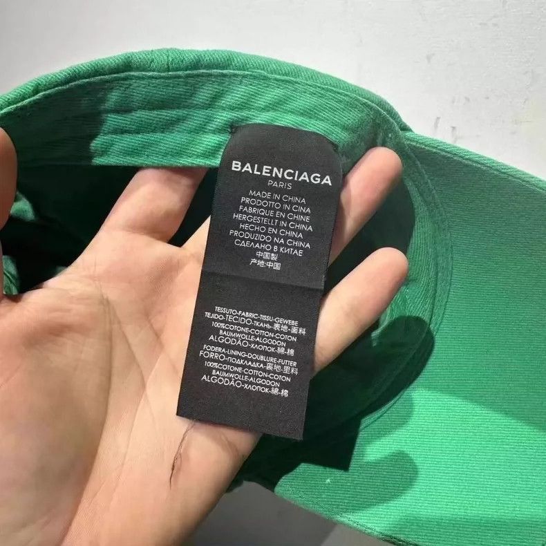 Balenciaga Balenciaga BB Embroidered Cap Hat-2505 Size ONE SIZE - 5 Thumbnail