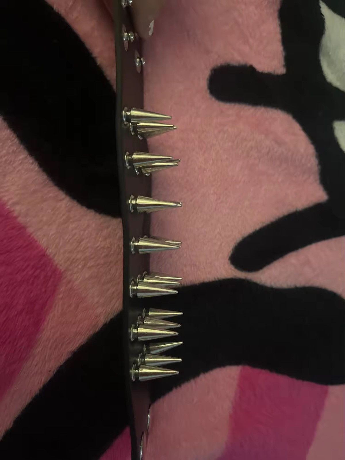 Other Pu Leather Spike Wristband Bracelet Size ONE SIZE - 3 Thumbnail