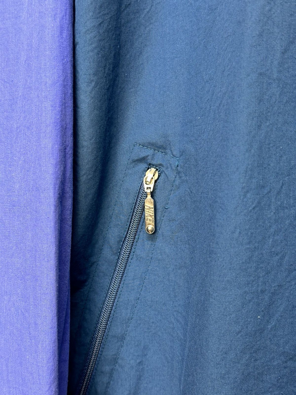 Nike Vintage 00s Nylon Nike Jacket Hoodie Rare Suits Big Swoosh Size US XL / EU 56 / 4 - 6 Thumbnail