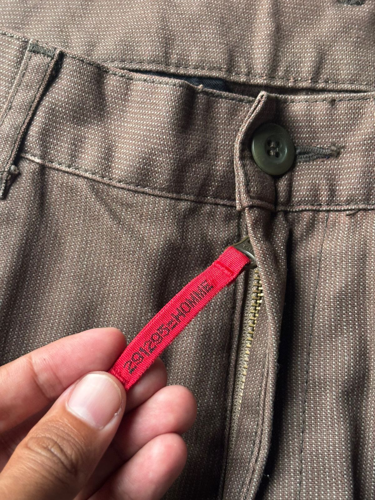 Japanese Brand 2000s 291295=Homme Pin Stripe Multipocket Pants Size US 30 / EU 46 - 3 Thumbnail