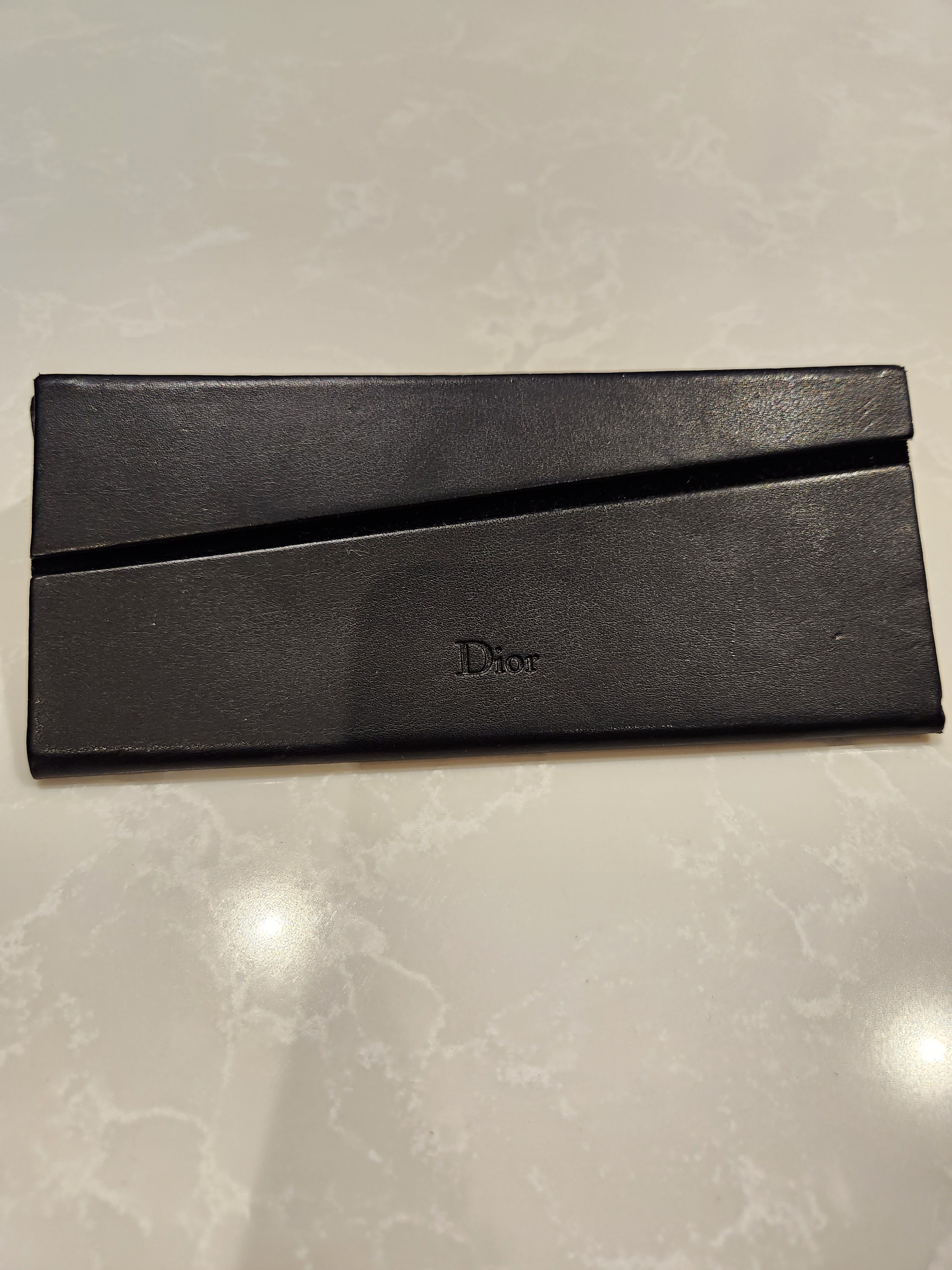 Dior CD 3770 Black Quilted Pattern Glasses Frames Made Italy Size ONE SIZE - 11 Thumbnail