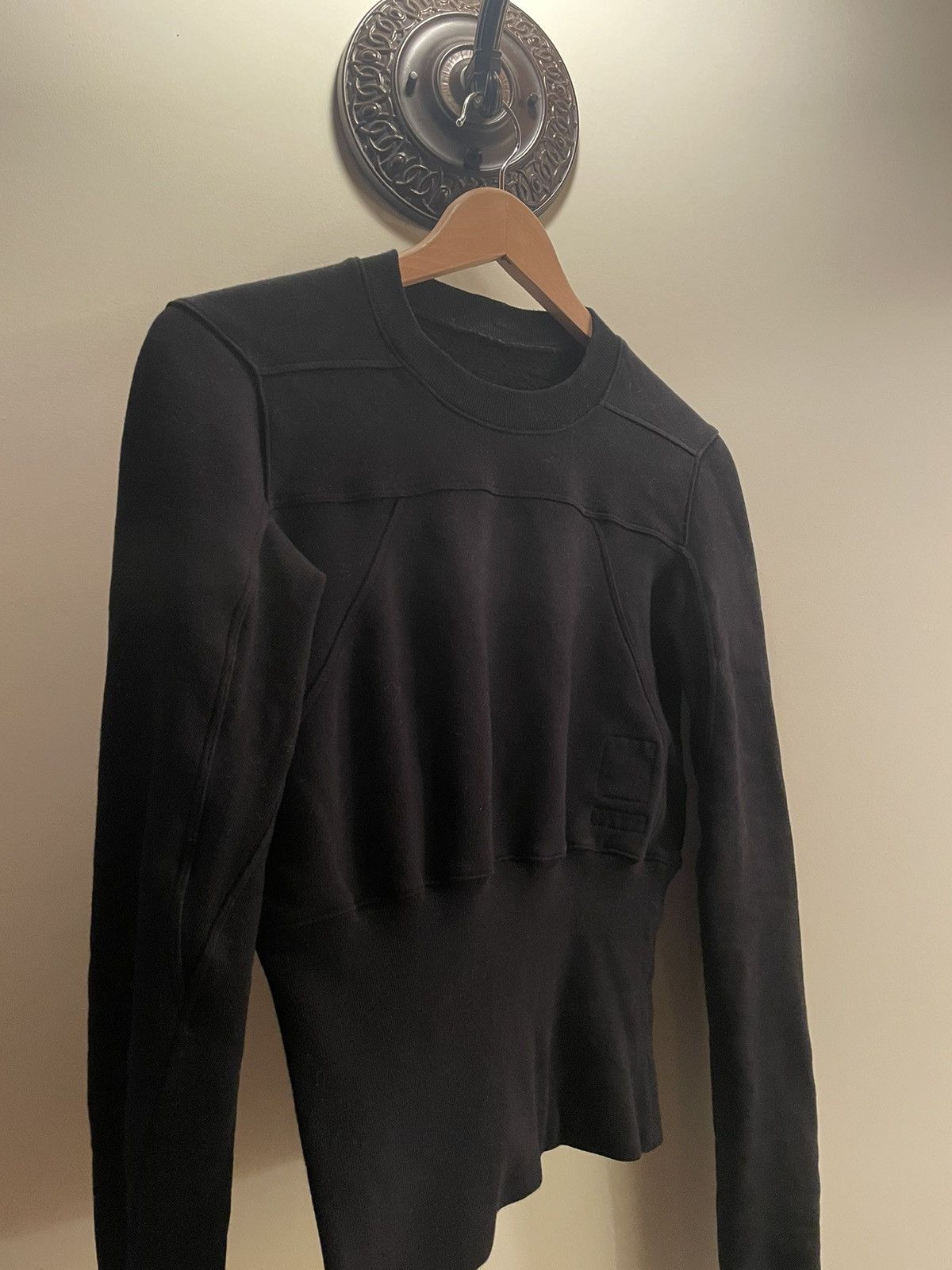 Rick Owens Drkshdw Rick Owens DRKSDW Cotton Ribbed Sweatshirt Size XS / US 0-2 / IT 36-38 - 1 Thumbnail