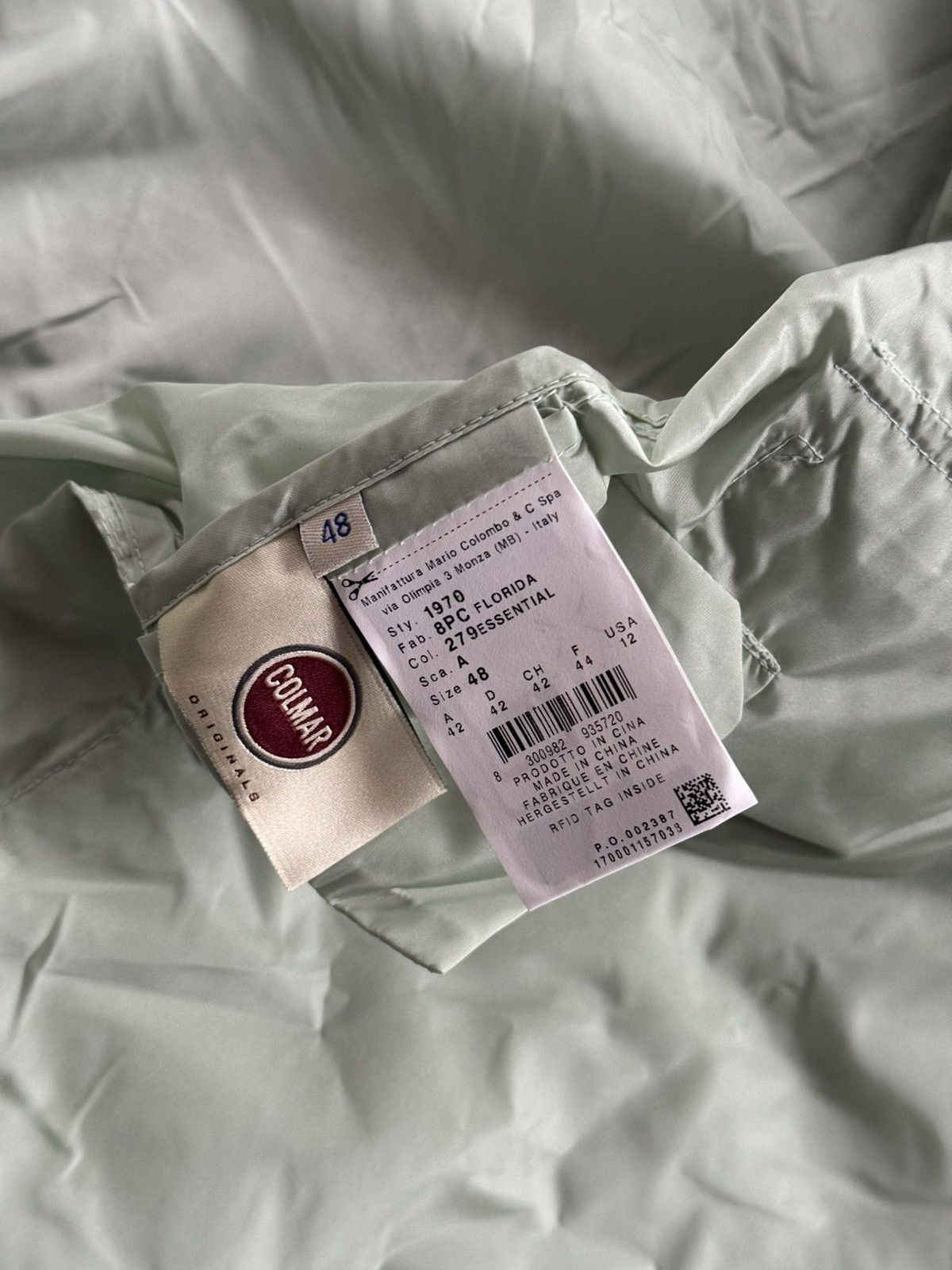 Colmar Colmar IT48/F44/USA12 light jacket zip coat 🧥 blazer nylon Size XL / US 12-14 / IT 48-50 - 9 Thumbnail