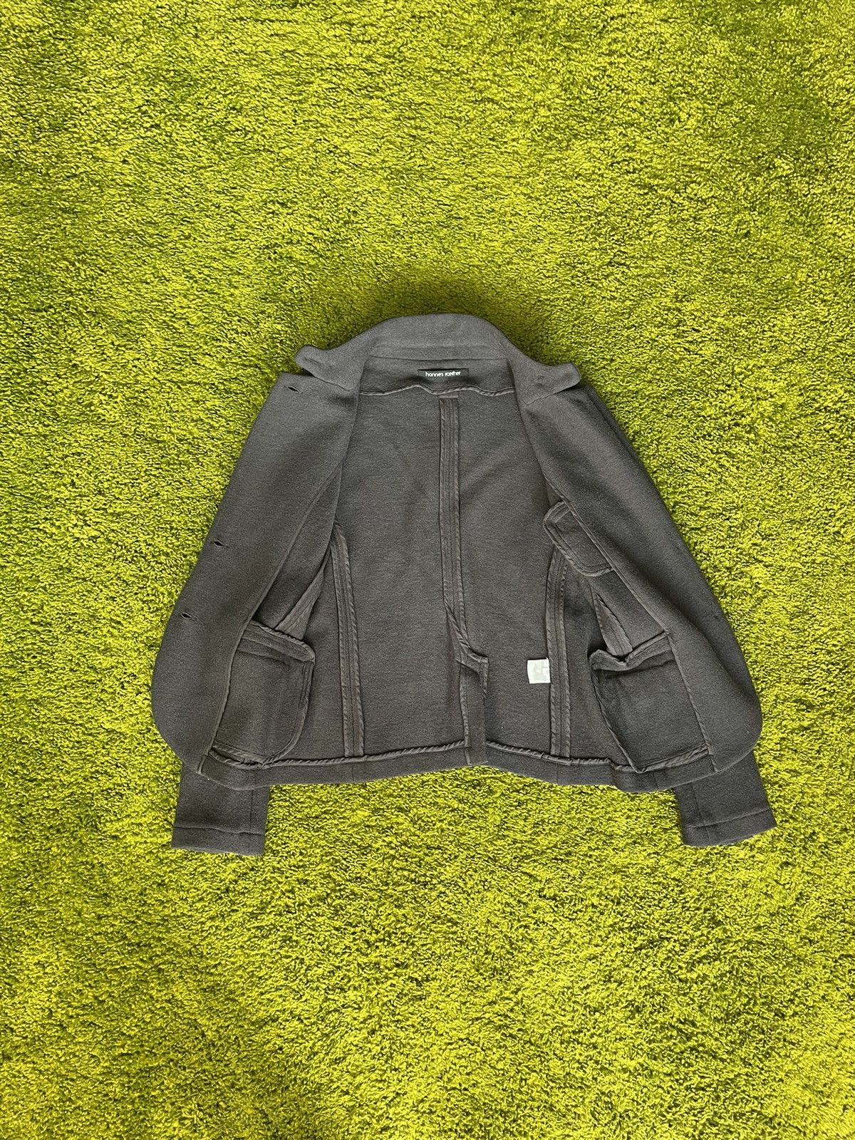 Designer × hannes roether Hannes Roether 100% wool blazer jacket Size M / US 6-8 / IT 42-44 - 2 Thumbnail