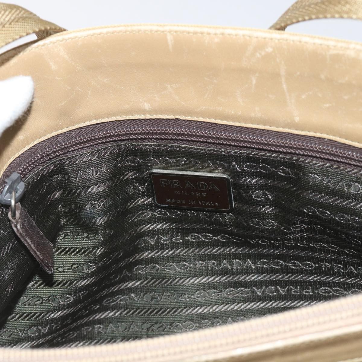 Prada PRADA Shoulder Bag Nylon Beige Size ONE SIZE - 10 Thumbnail