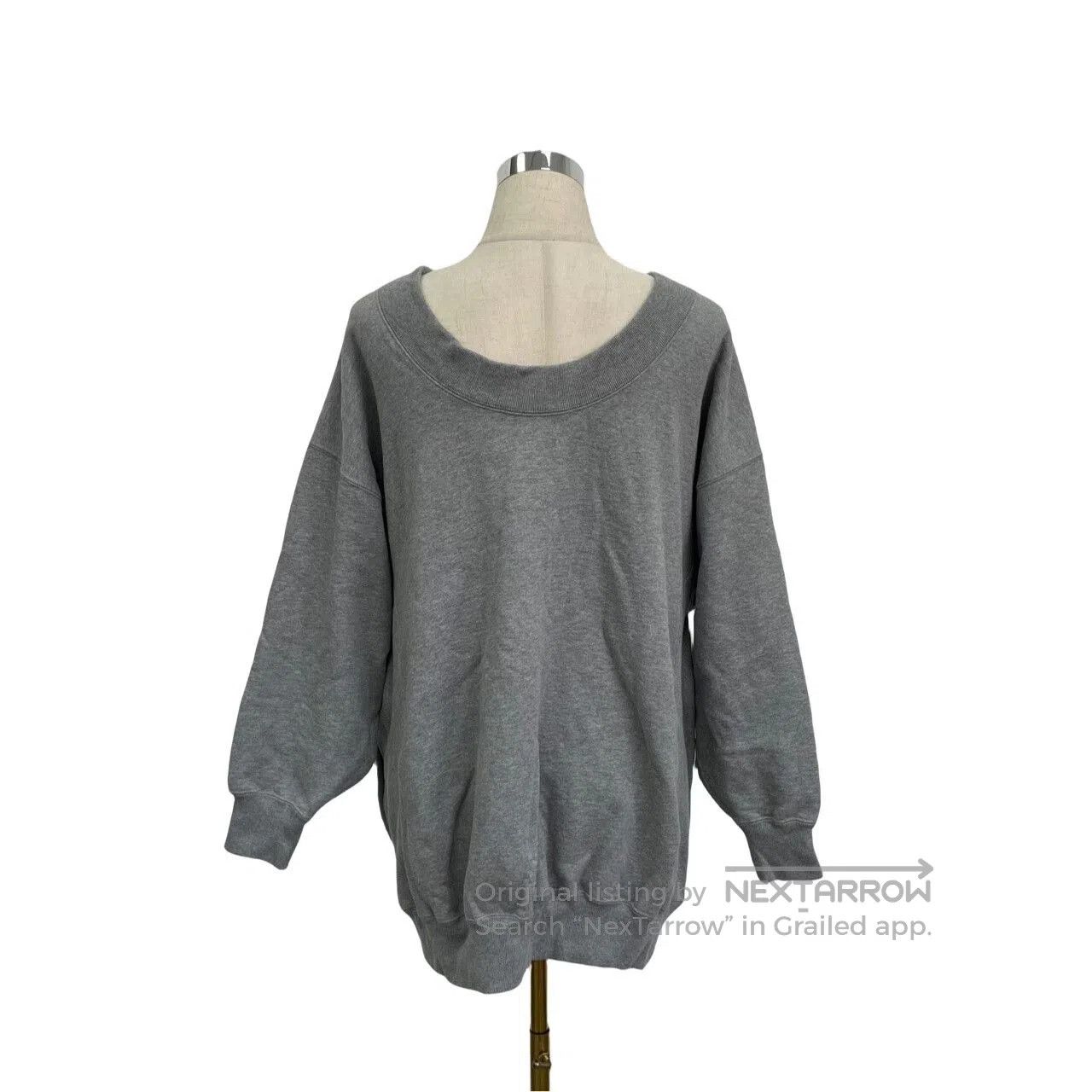 Balenciaga gray embroidered double B sweatshirt from Balenciaga. Size US S / EU 44-46 / 1 - 6 Thumbnail