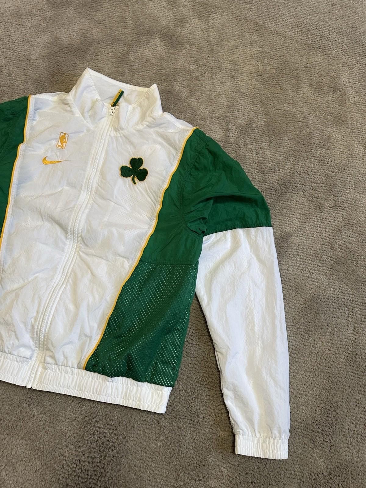 Nike Nike NBA Celtic Boston Basketball Track Jacket Sz M Size US M / EU 48-50 / 2 - 4 Thumbnail