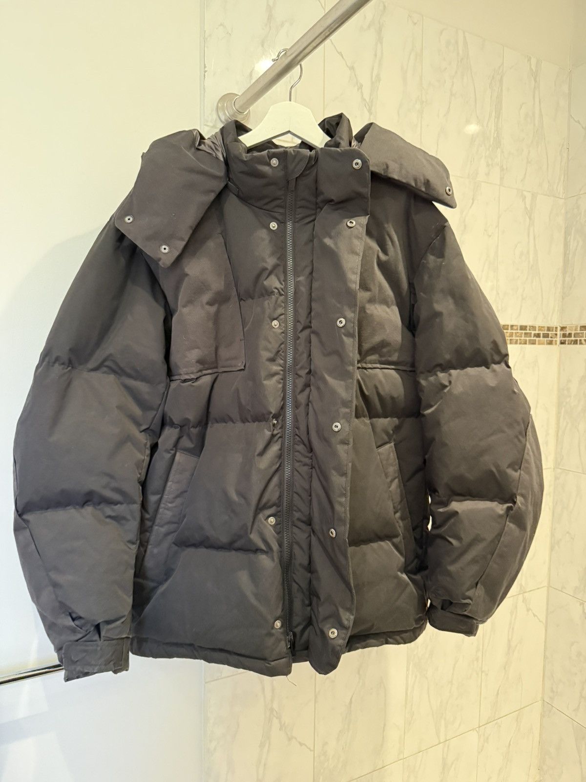 Jil Sander × Uniqlo Jill Sanders X Uniqlo Down black Parka Puffer Size US L / EU 52-54 / 3 - 3 Thumbnail