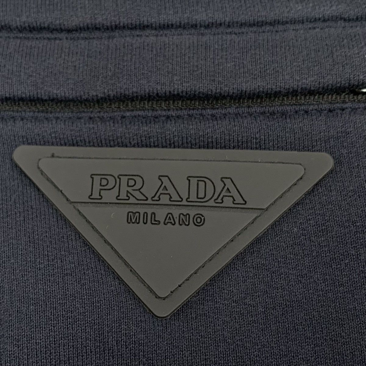 Prada Prada Black Cotton Casual Pants K26WX Size US 34 / EU 50 - 6 Thumbnail