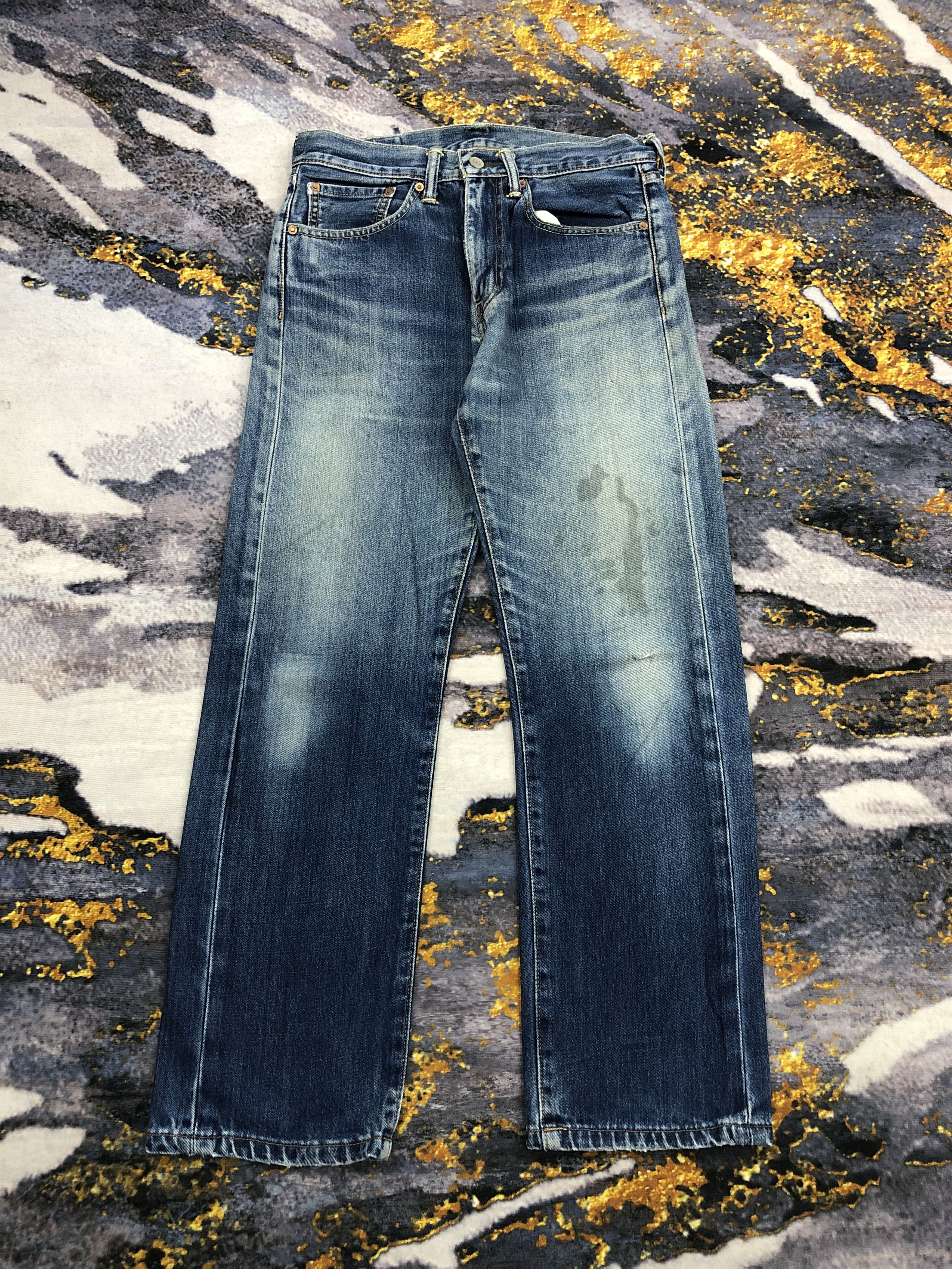 Levi's Vintage Levis 505 Blue Faded Jeans DPP0137 Size US 30 / EU 46 - 1 Thumbnail