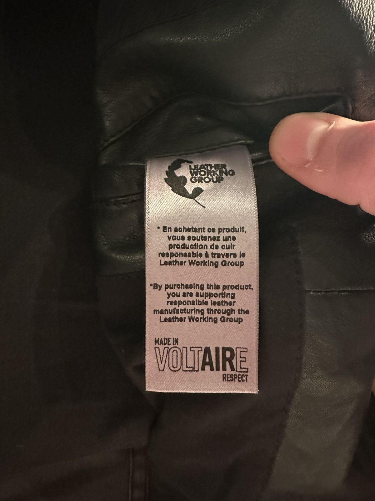 Zadig & Voltaire Zadig & Voltaire Leather Jacket Size L / US 10 / IT 46 - 5 Thumbnail