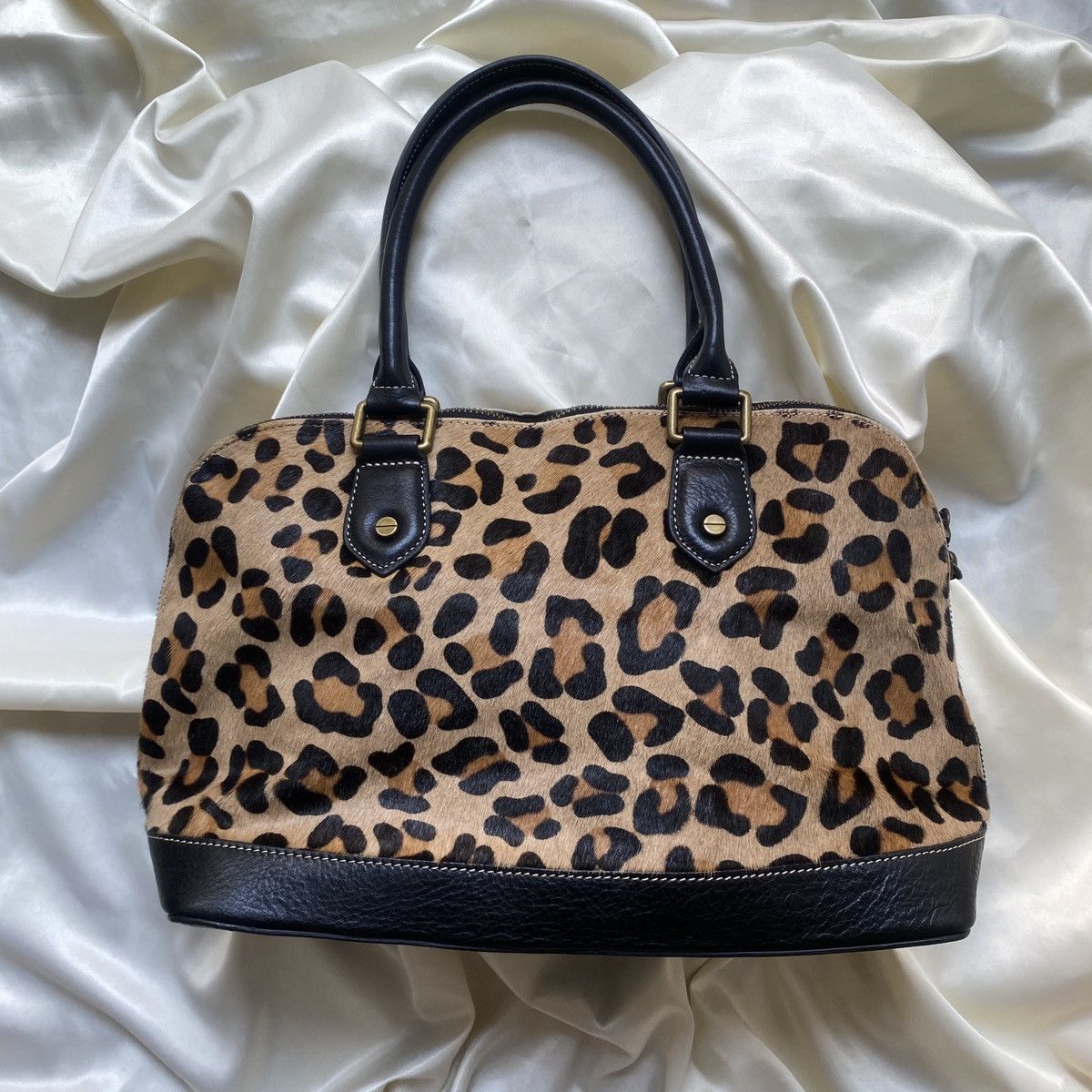 Vintage Vintage leopard shoulder bag Size ONE SIZE - 2 Thumbnail