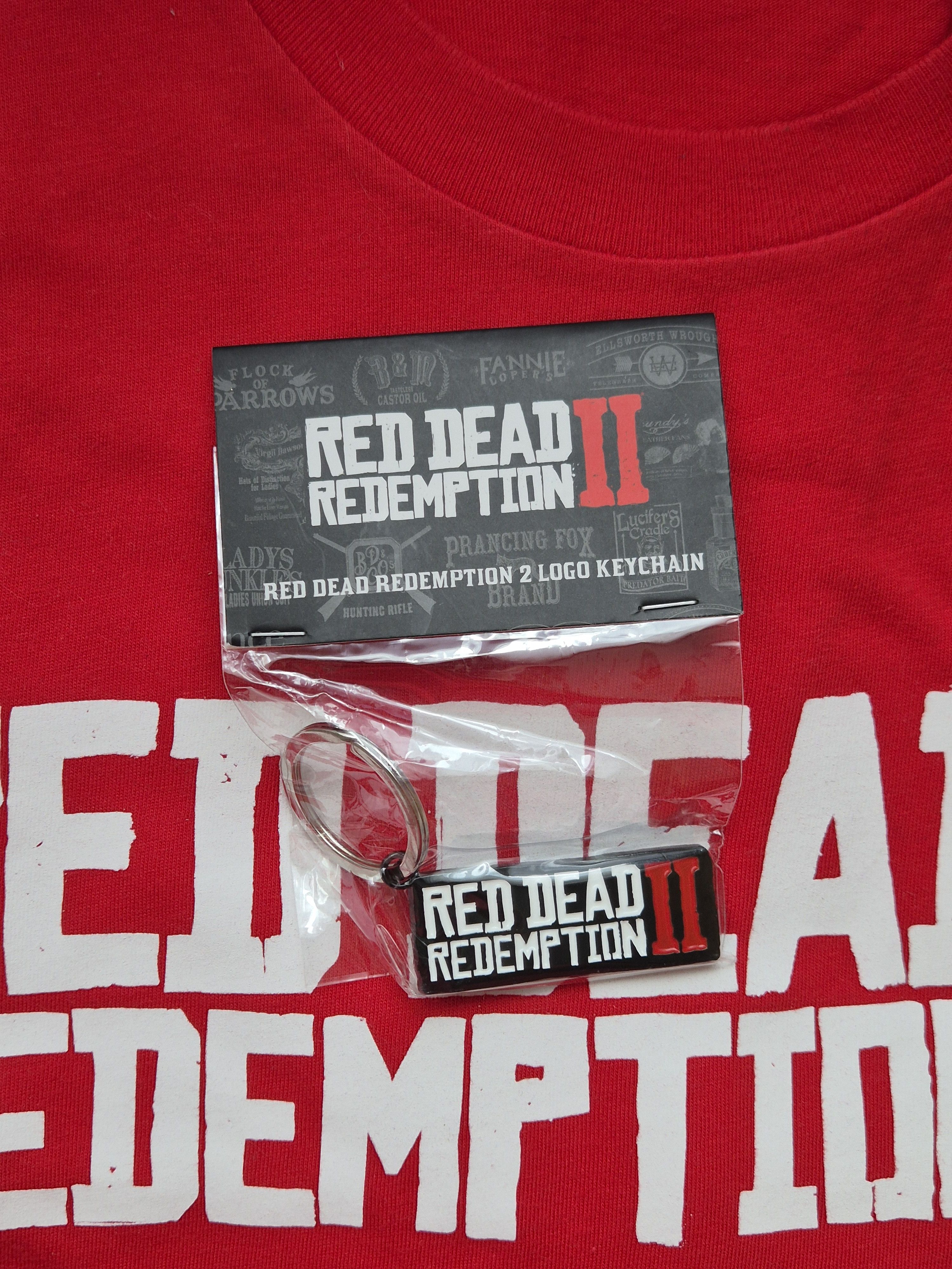 Rockstar Games Red Dead Redemption 2 merch Rockstar Games keychain Logo Size 26 - 3 Thumbnail
