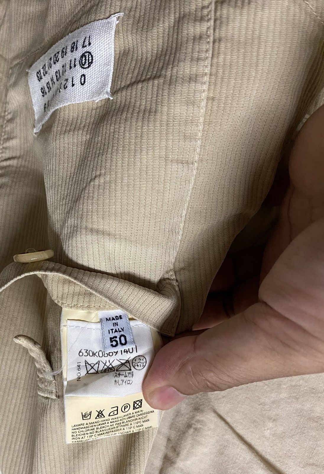 Maison Margiela Margiela corduroy jacket Size US M / EU 48-50 / 2 - 7 Thumbnail