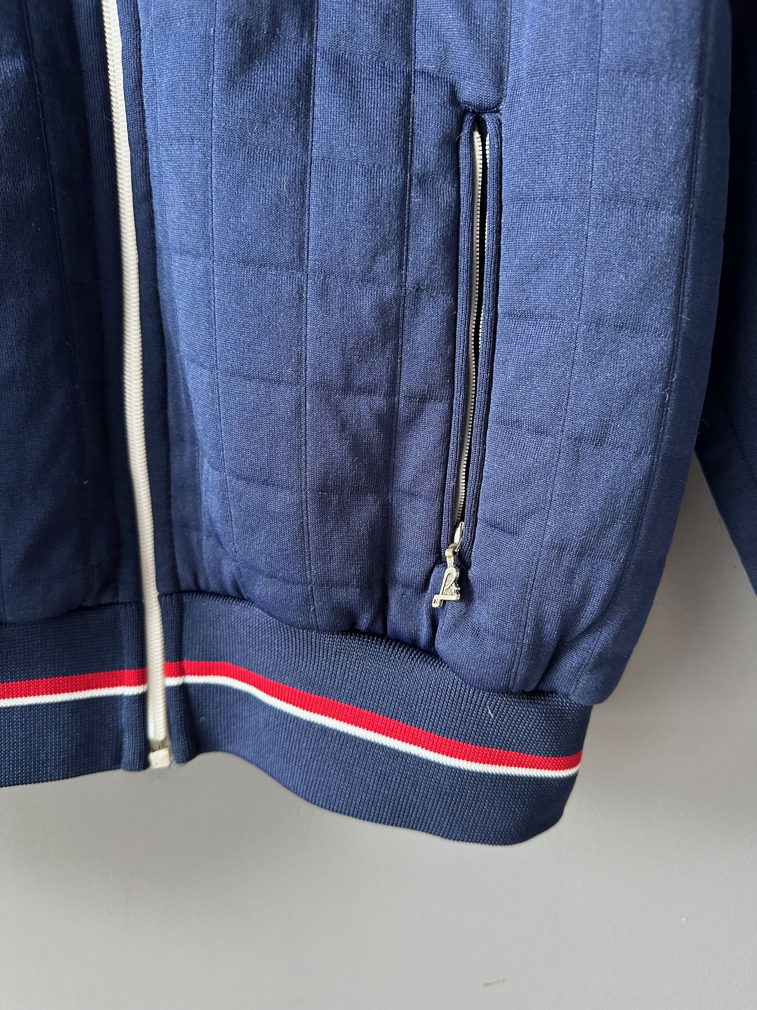 Vintage 80's - 90's Luippold West Germany quilted light jacket navy Size US L / EU 52-54 / 3 - 7 Thumbnail