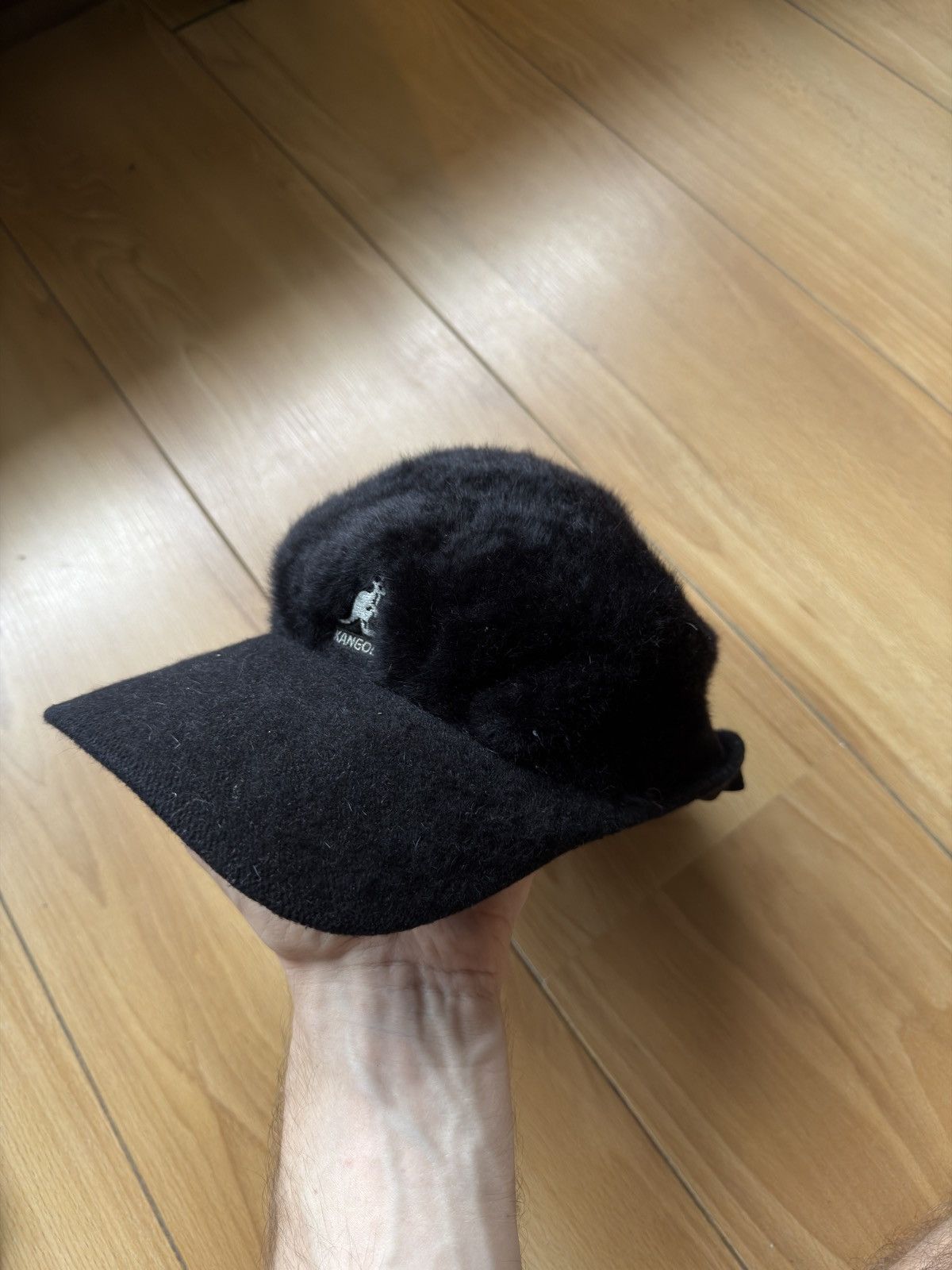 Kangol Kangol black angora cap Size ONE SIZE - 6 Thumbnail
