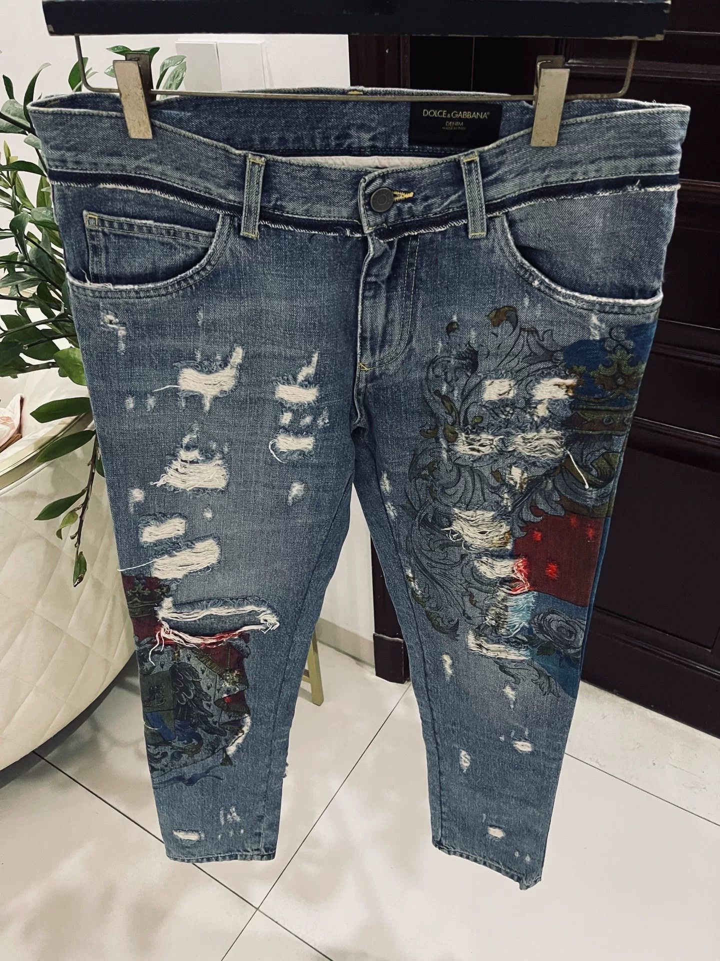 Dolce & Gabbana Dolce&Gabbana Designer Denim Jeans Size US 26 / EU 42 - 1 Thumbnail