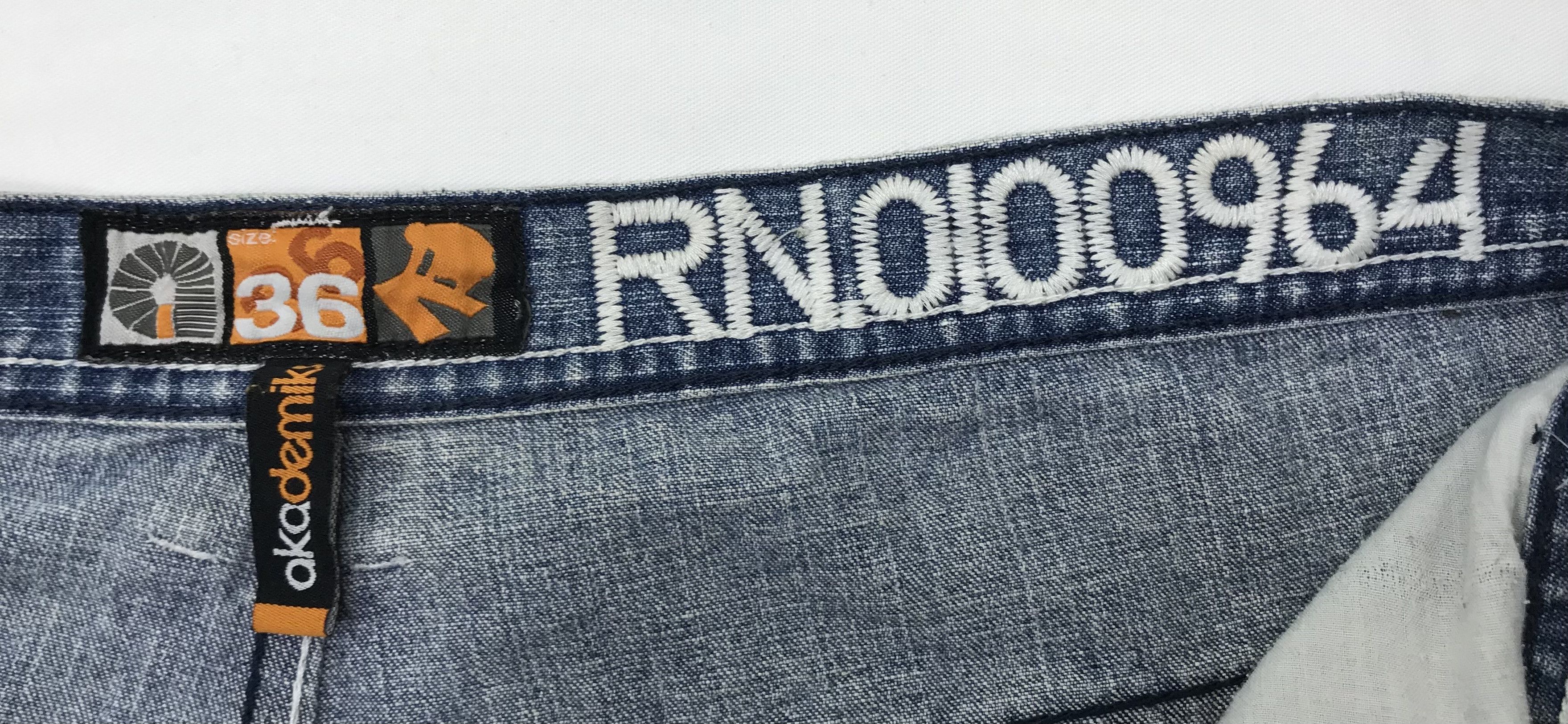 Akademiks Baggy Jeans Akademiks Distressed Design Wide Denim Size US 36 / EU 52 - 14 Thumbnail
