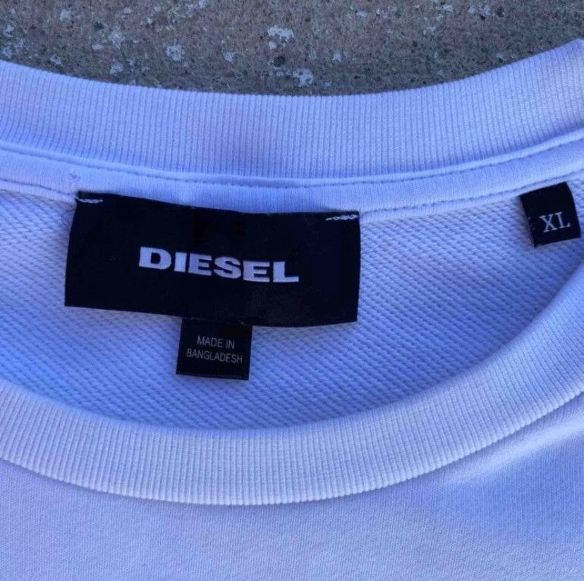 Diesel × Vintage Diesel Sweatshirt S-GIR-B5 Size US XL / EU 56 / 4 - 9 Thumbnail