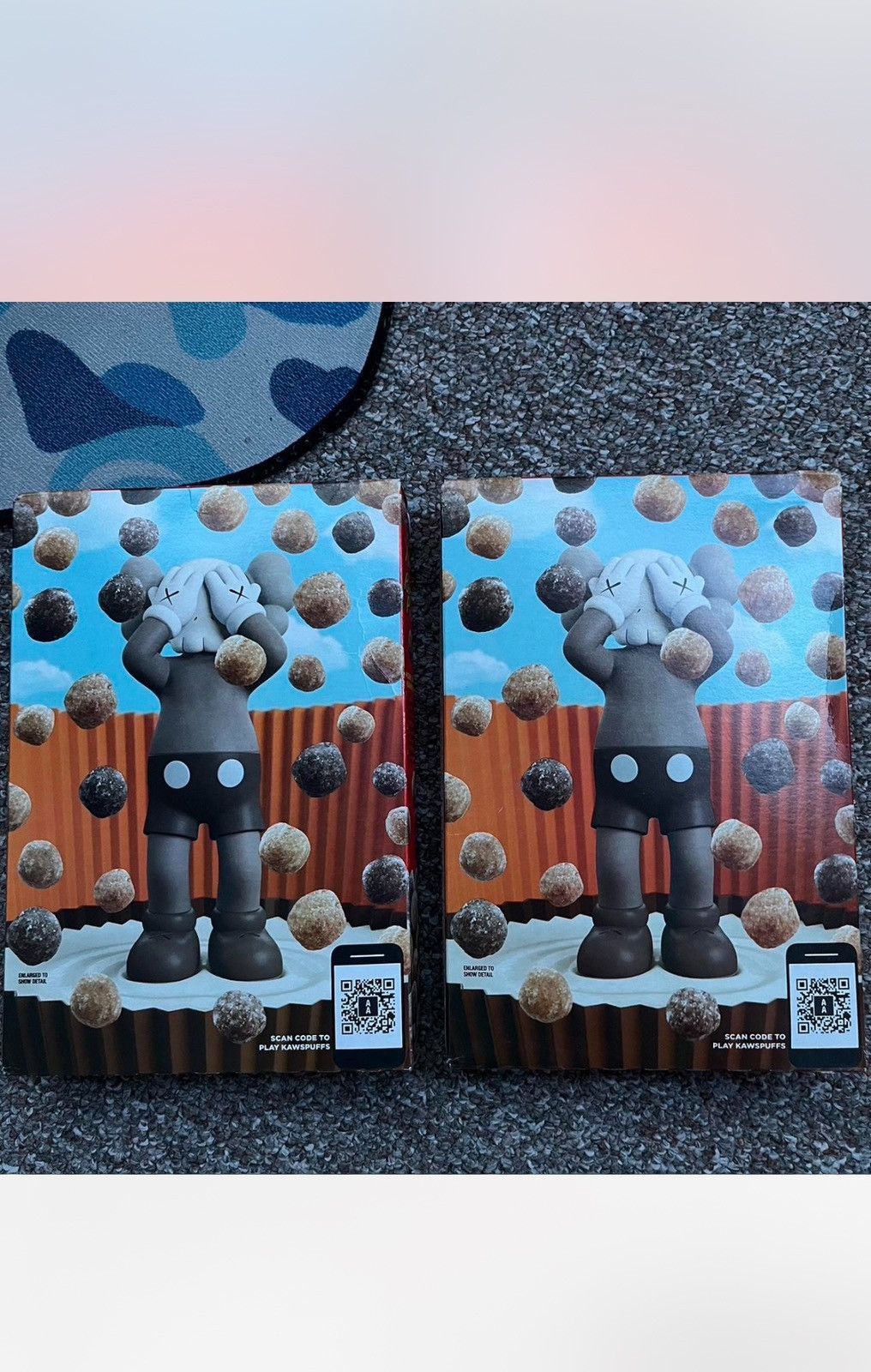 Kaws Kaws x Reese’s Puff Cereal Boxes 2x Size ONE SIZE - 2 Thumbnail