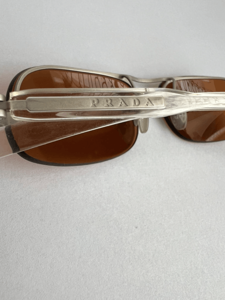 Prada PRADA Sunglasses SPR 56A Wrap Shield Mask Symbole Sport Size ONE SIZE - 2 Thumbnail