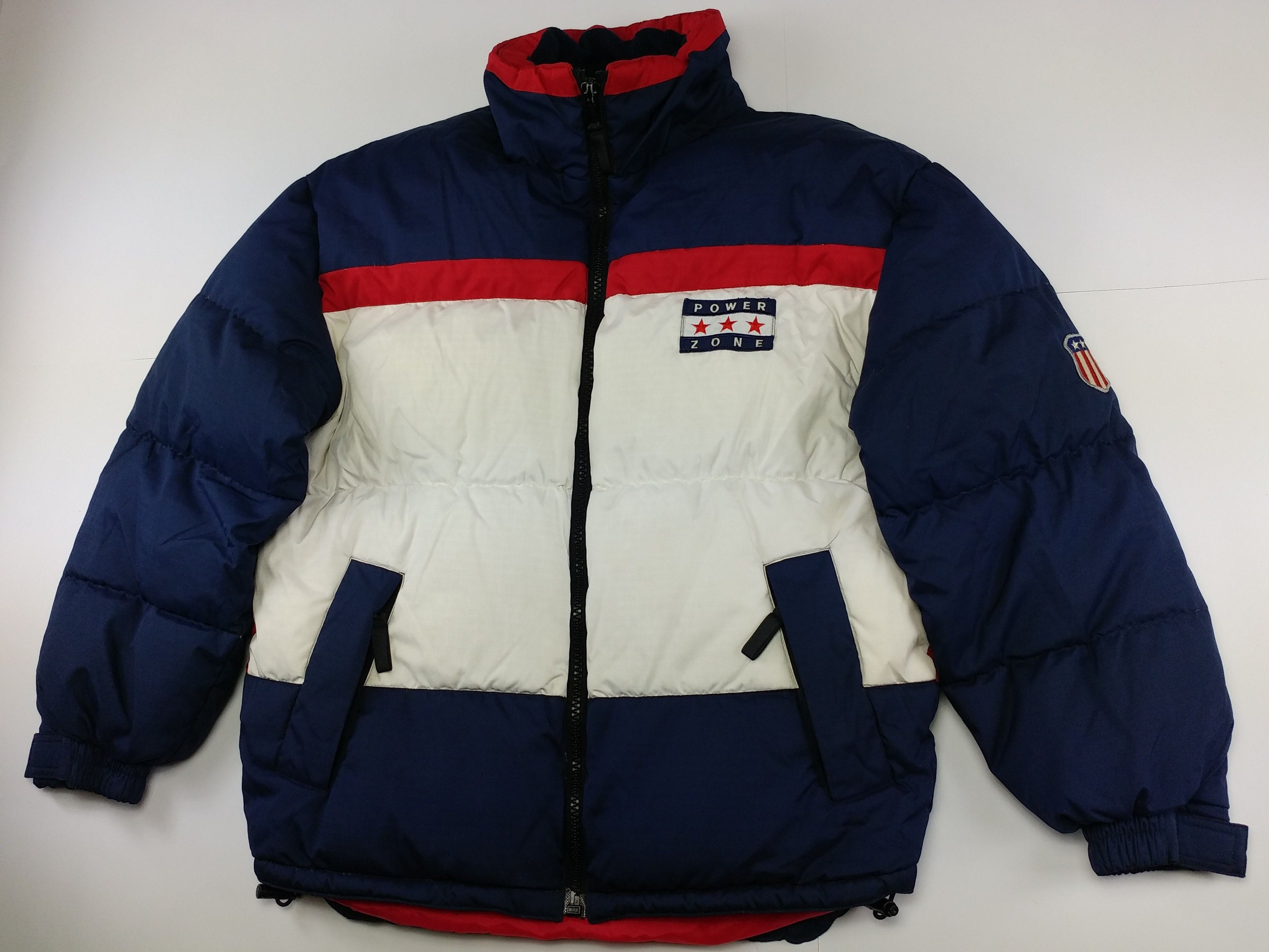 Vintage Powerzone jacket, vintage puffer jacket, 90s Y2K 1990s L Size US L / EU 52-54 / 3 - 6 Thumbnail